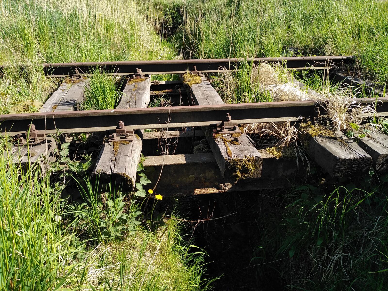 HUAWEI DUB-LX1 sample photo. Tracks, railway, old photography