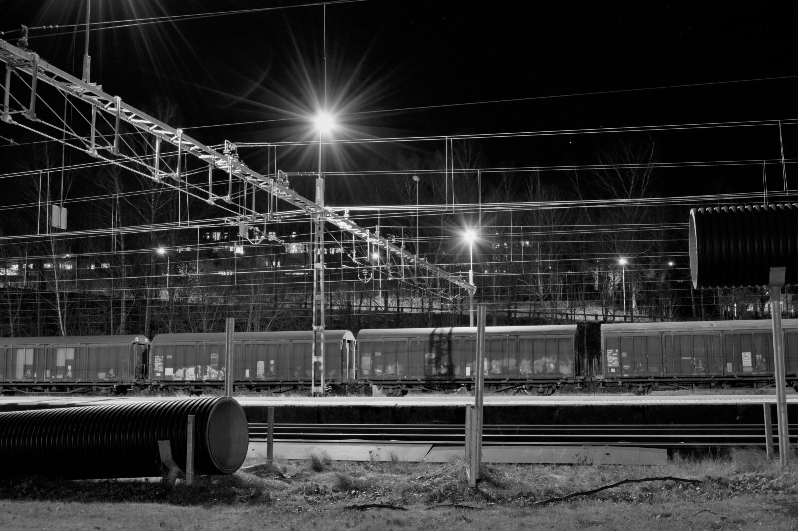 Nikon D3200 sample photo. Evening, light, lights, night photography