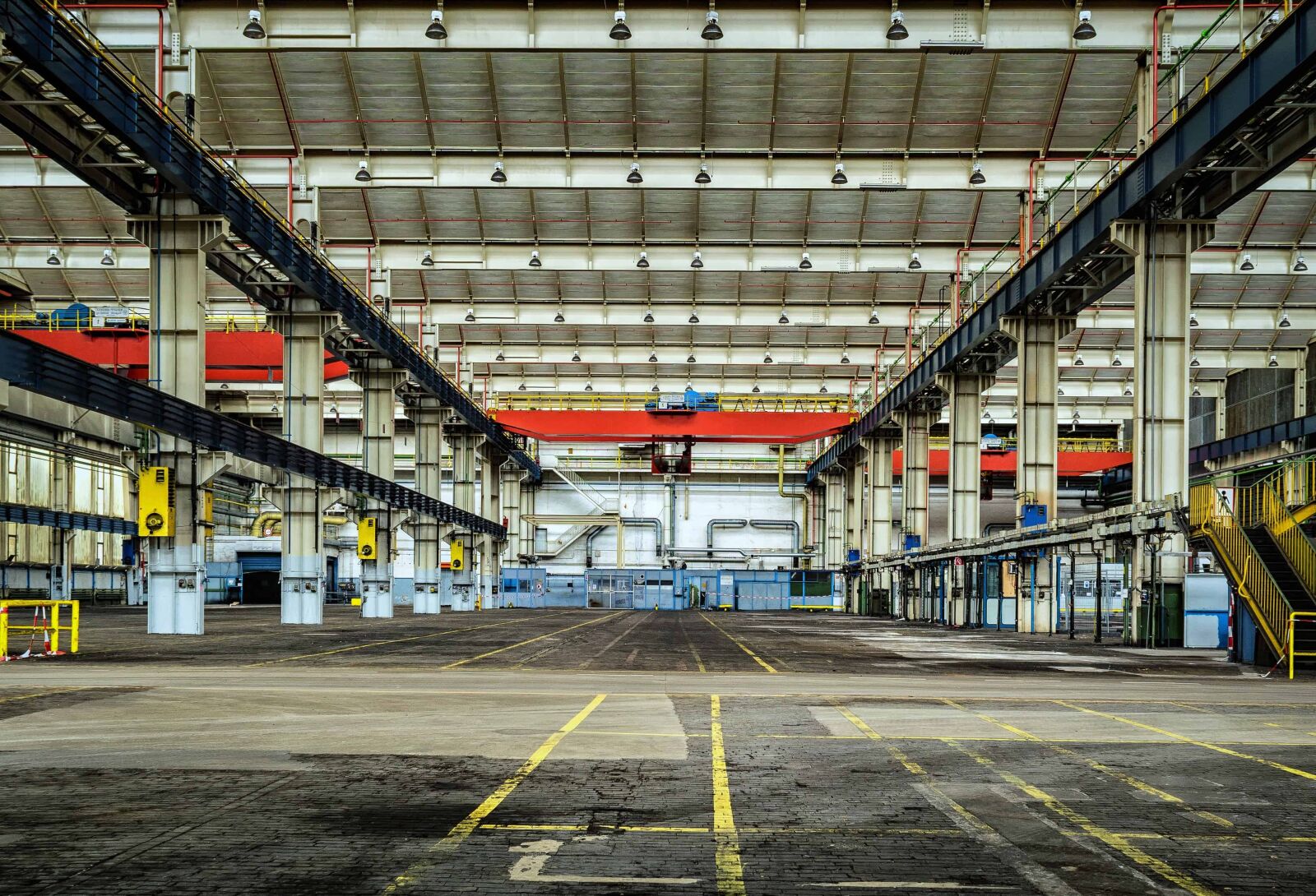 Nikon D3300 sample photo. Factory, steel, warehouse, architecture photography