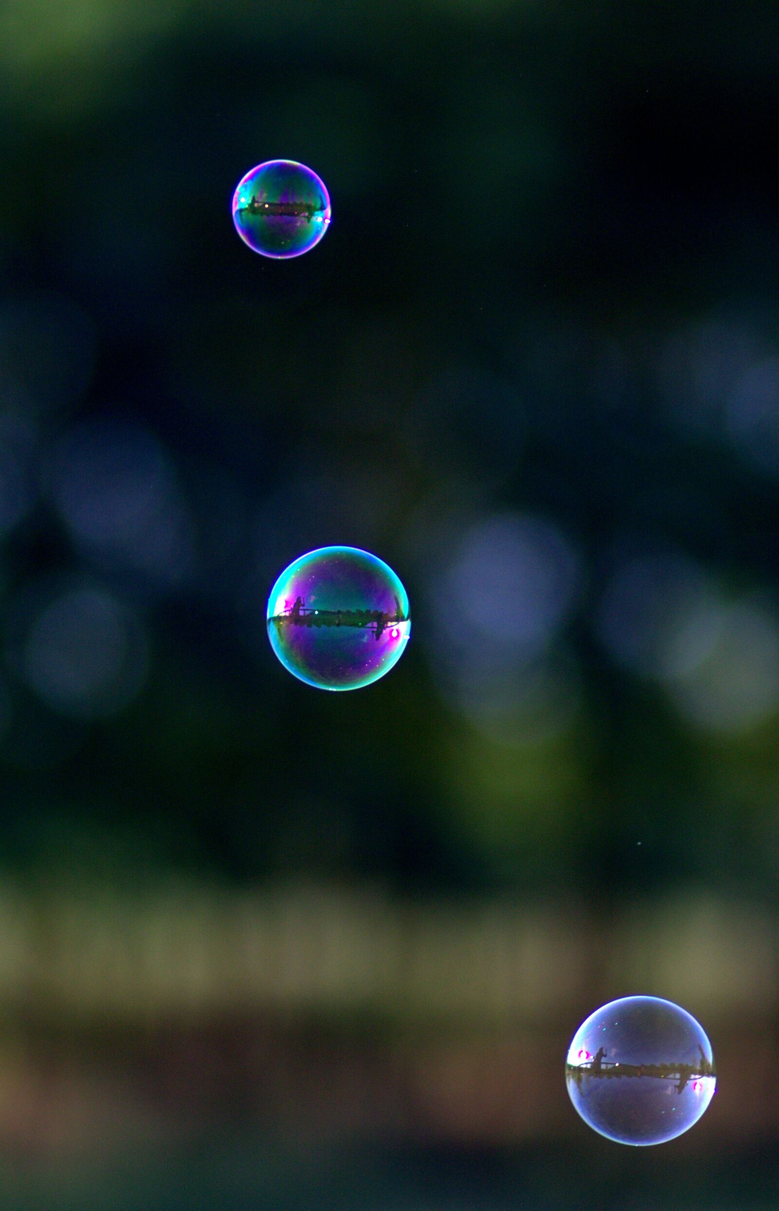 Canon EOS 700D (EOS Rebel T5i / EOS Kiss X7i) + Canon EF 85mm F1.8 USM sample photo. Bubbles, soap, coloring photography
