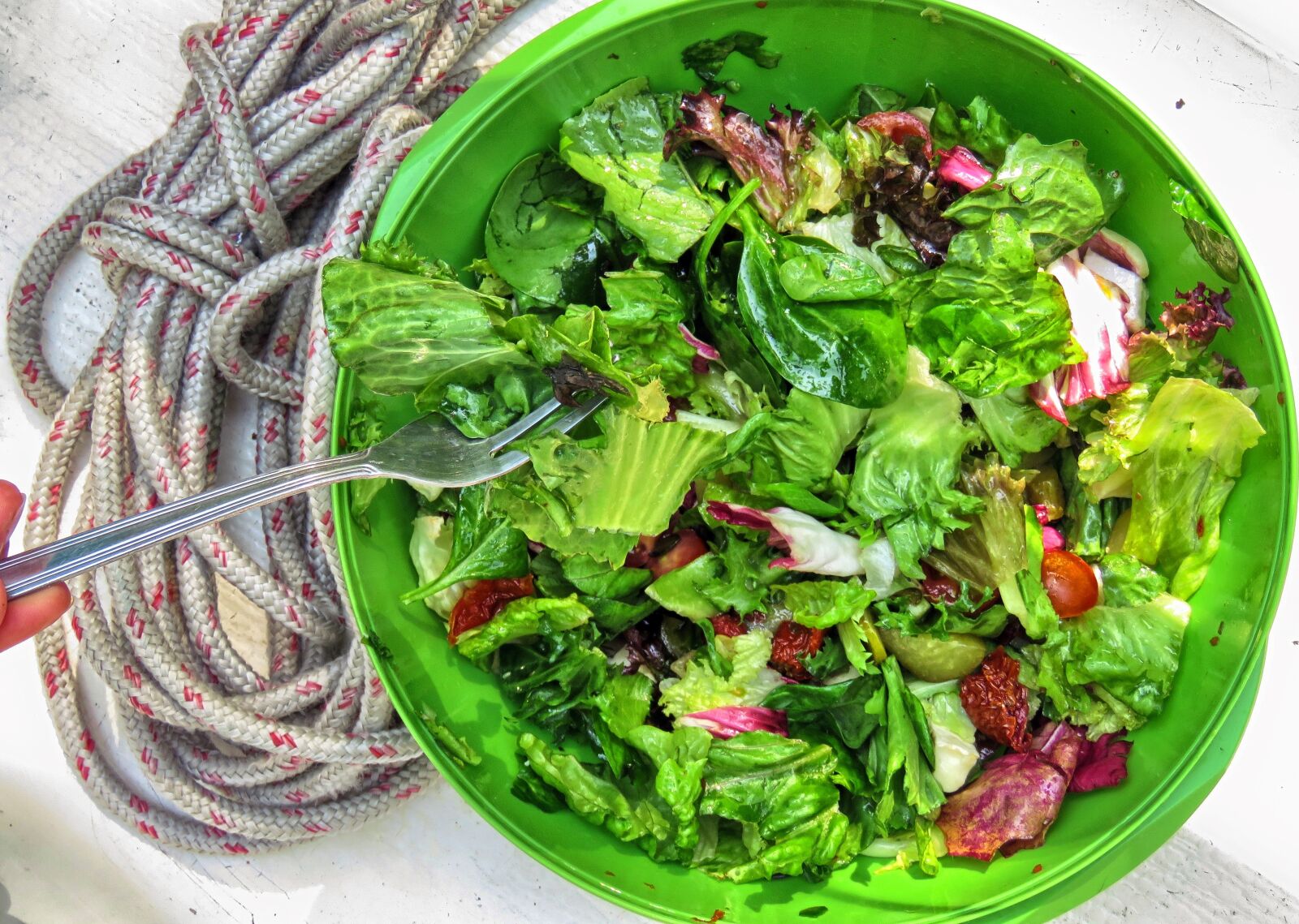 Canon PowerShot SX60 HS sample photo. Salad, eating, meal photography