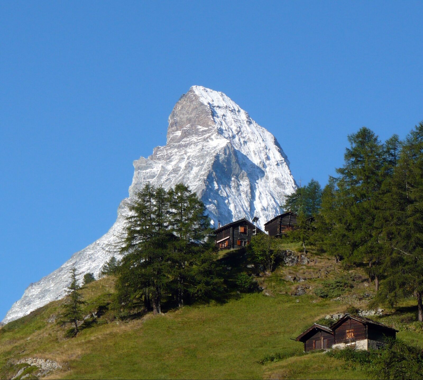 Panasonic DMC-LZ7 sample photo. Matterhorn, mountain, switzerland photography