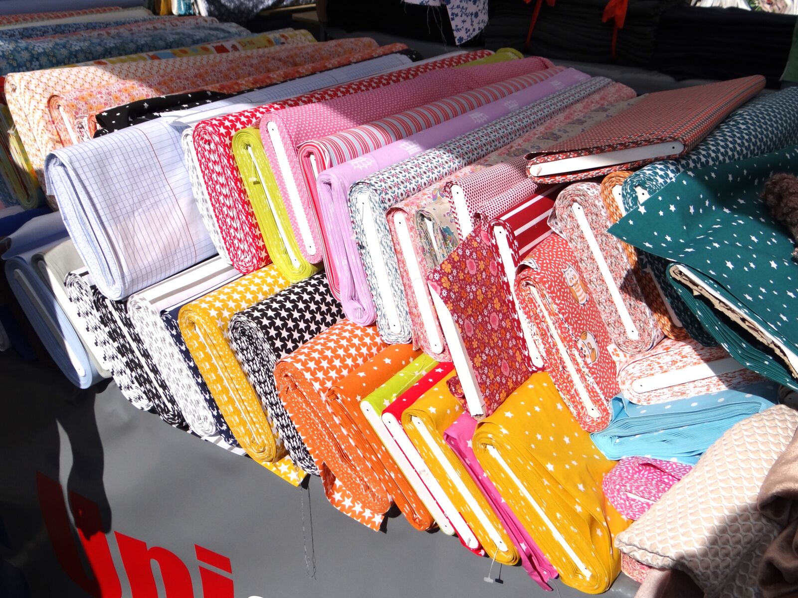 Sony Cyber-shot DSC-HX100V sample photo. Fabric, fabric market, clothing photography