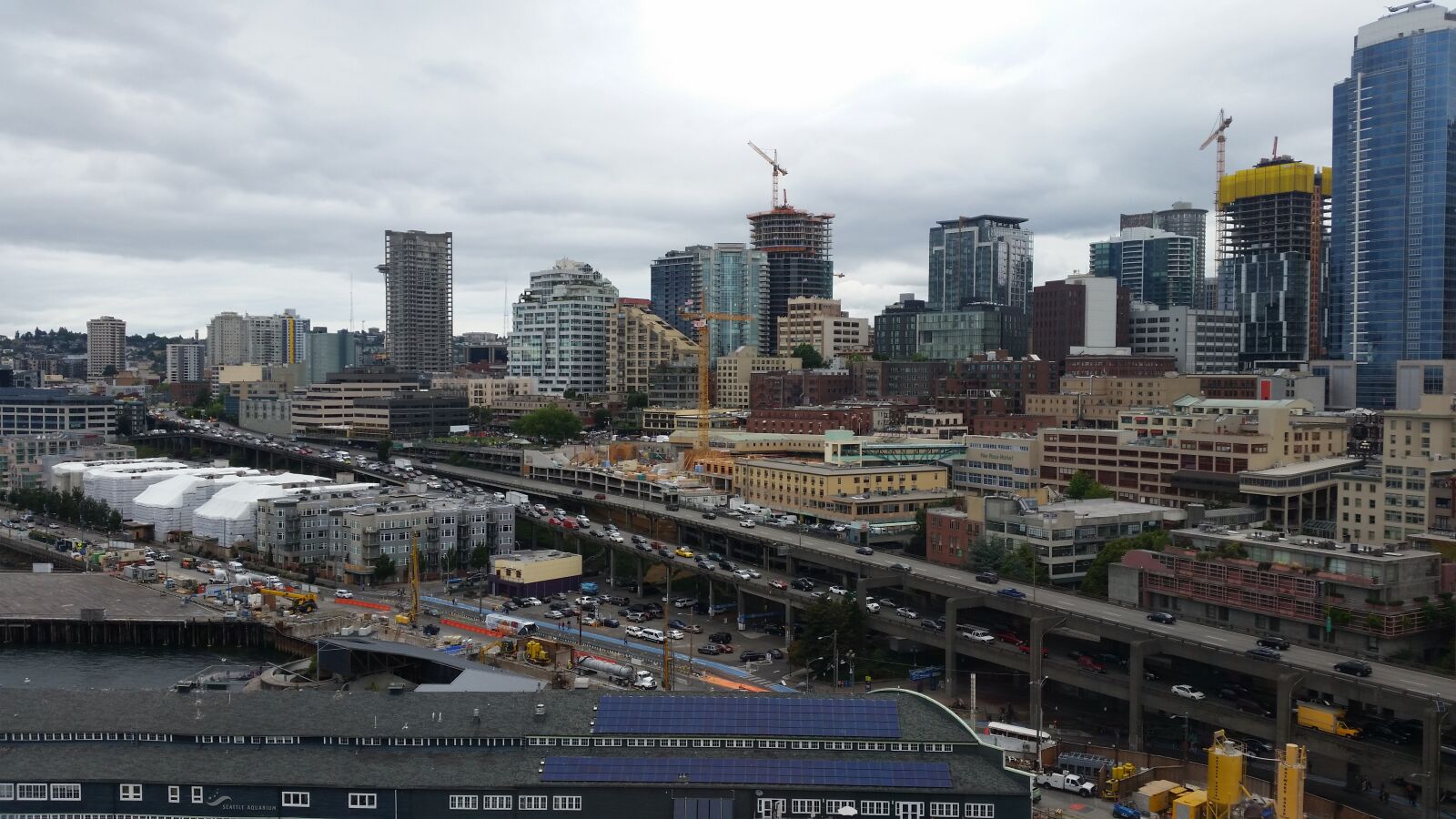 Samsung Galaxy S5 sample photo. Seattle, downtown, city photography