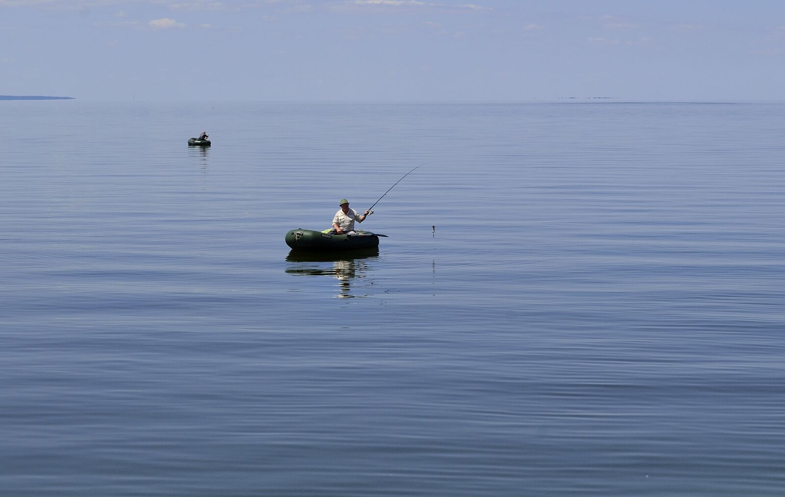 Nikon D3100 sample photo. Fisherman, boat, sea photography