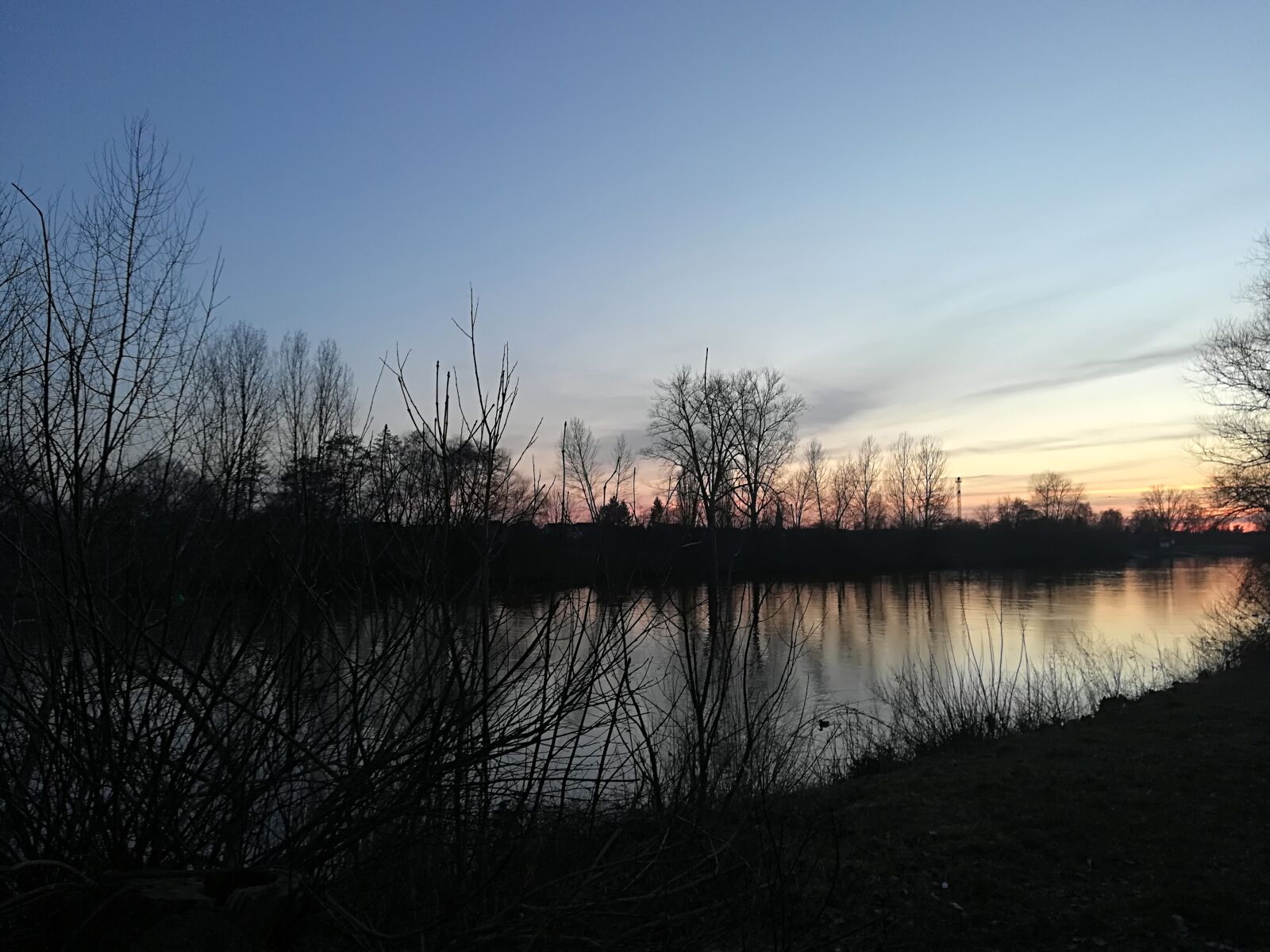 HUAWEI P10 lite sample photo. Sunset, abendstimmung, twilight photography