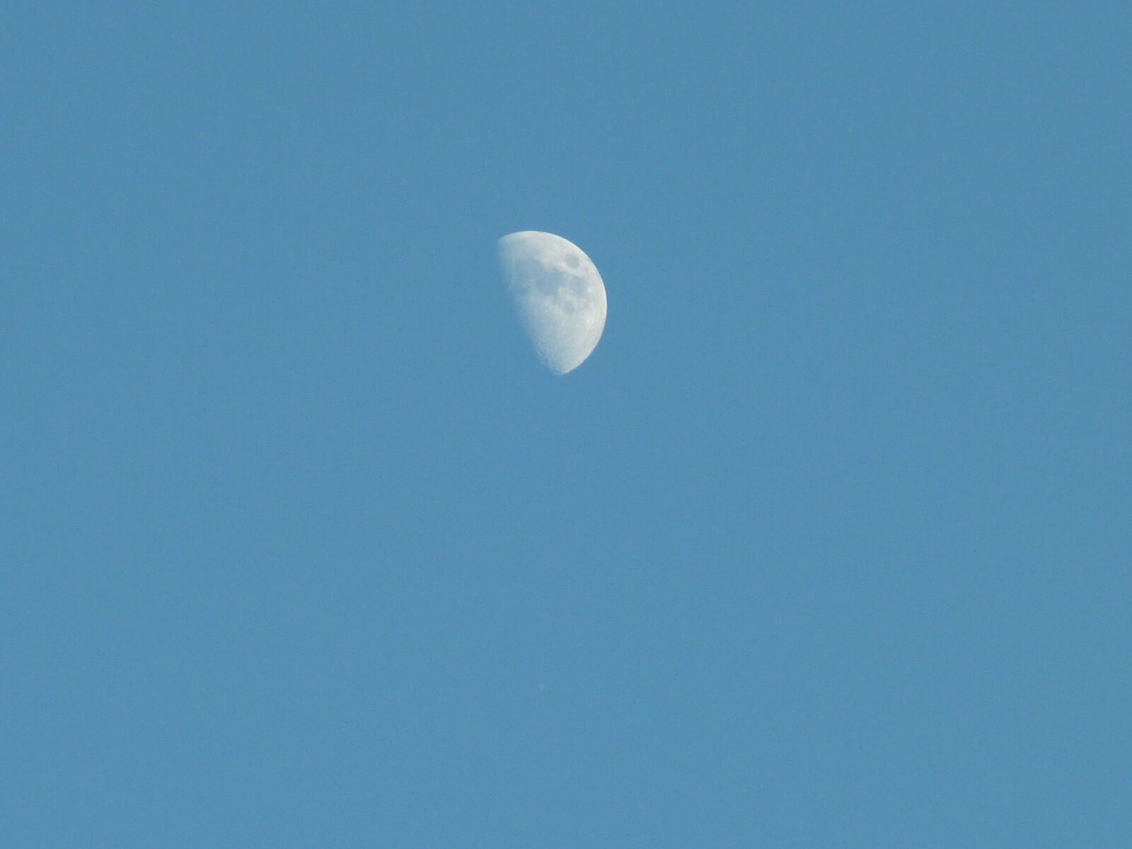Panasonic DMC-TZ7 sample photo. Month, nature, blackout photography