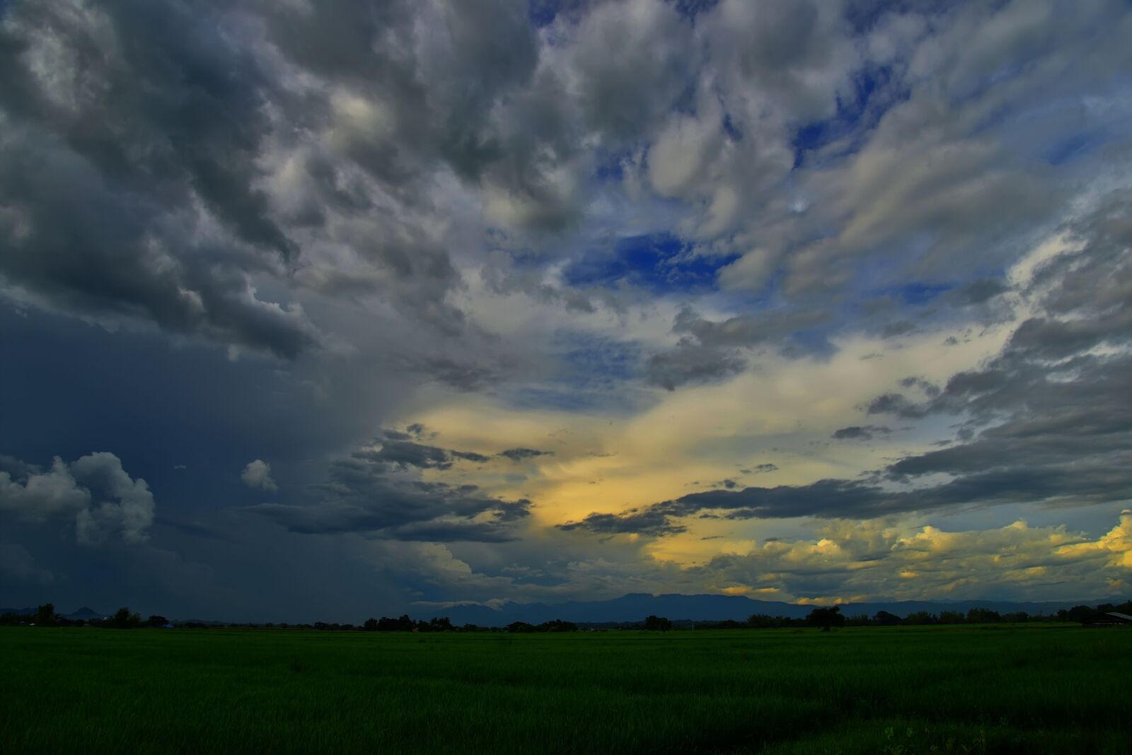 Nikon D800 sample photo. Cloud, shower, weather photography