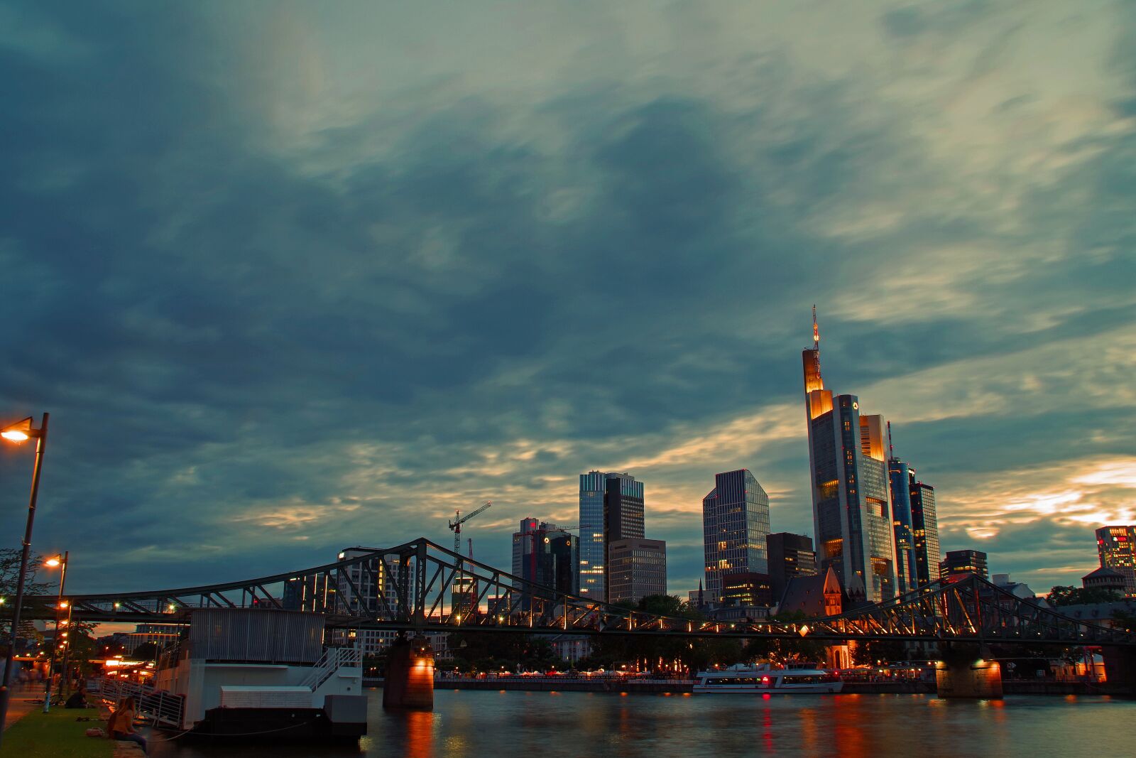 Pentax K-S2 sample photo. Skyline, frankfurt, frankfurt main photography