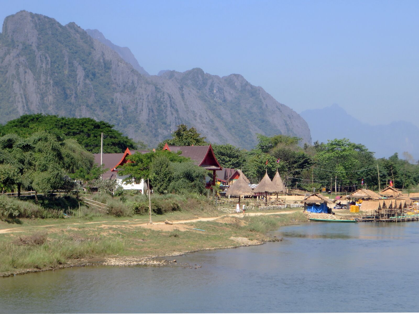Canon PowerShot SX270 HS sample photo. Laos, van-vieng, village photography