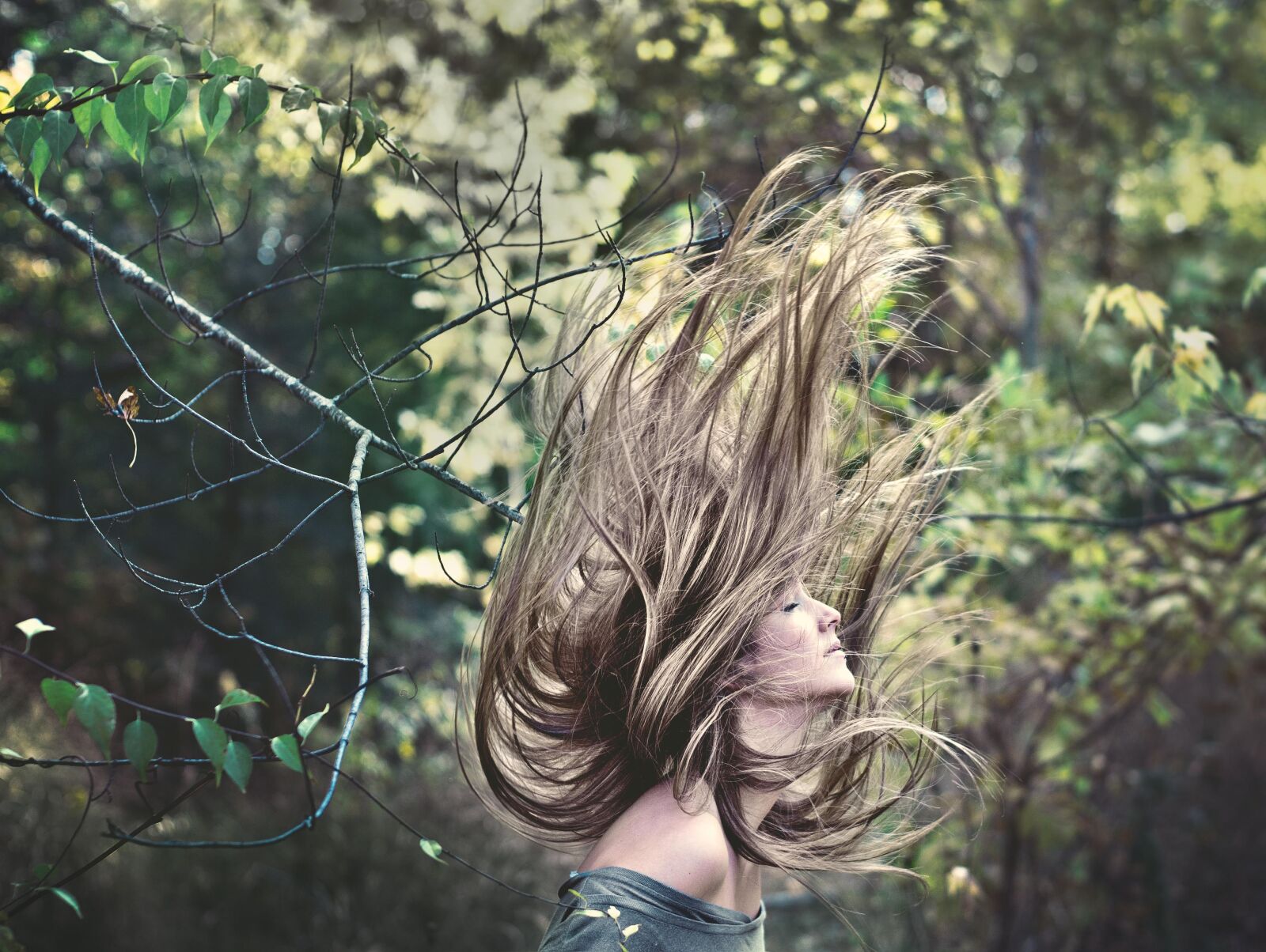 Nikon D300S sample photo. Female, hair, model photography