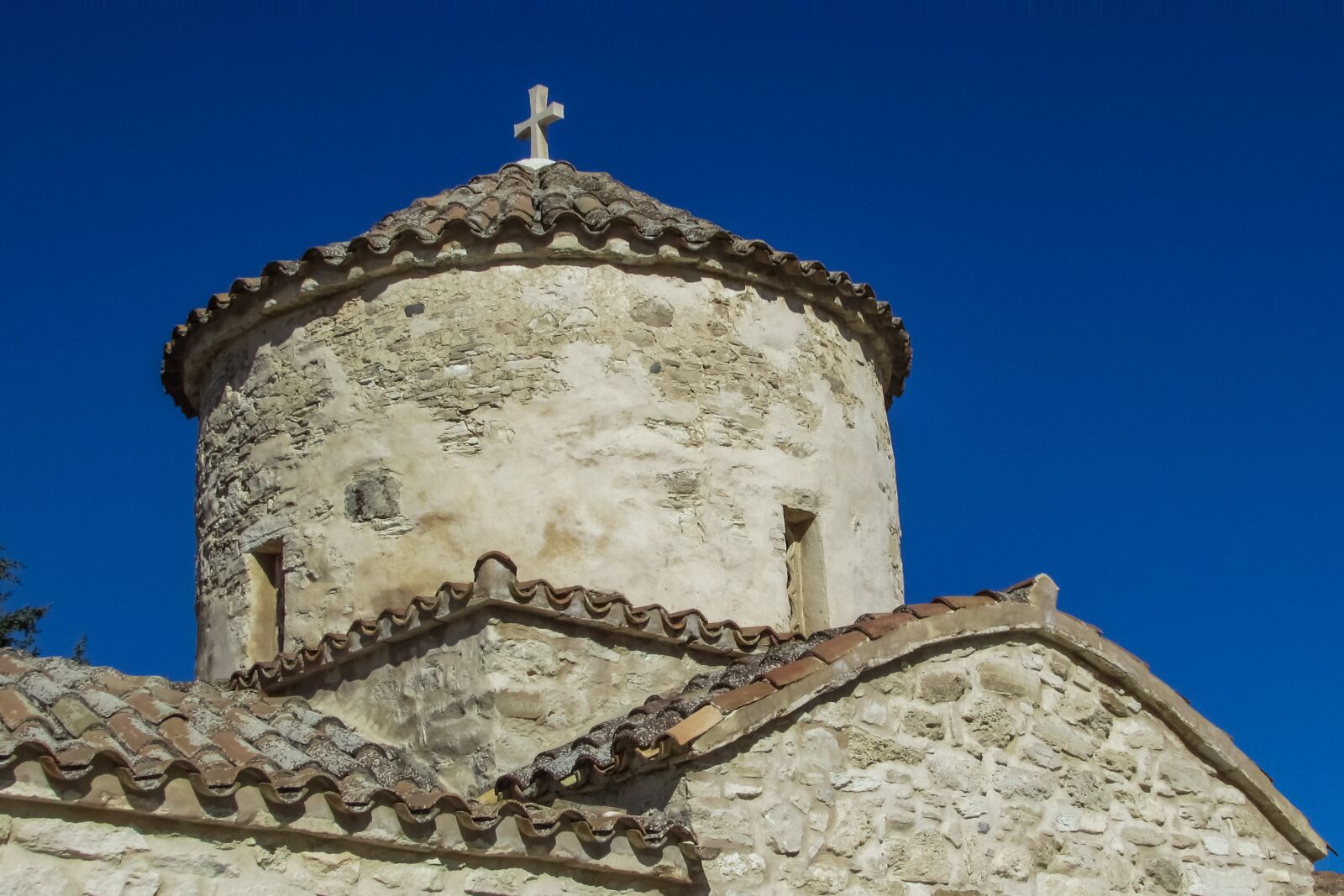 Canon PowerShot SX400 IS sample photo. Panagia of kofinou, church photography