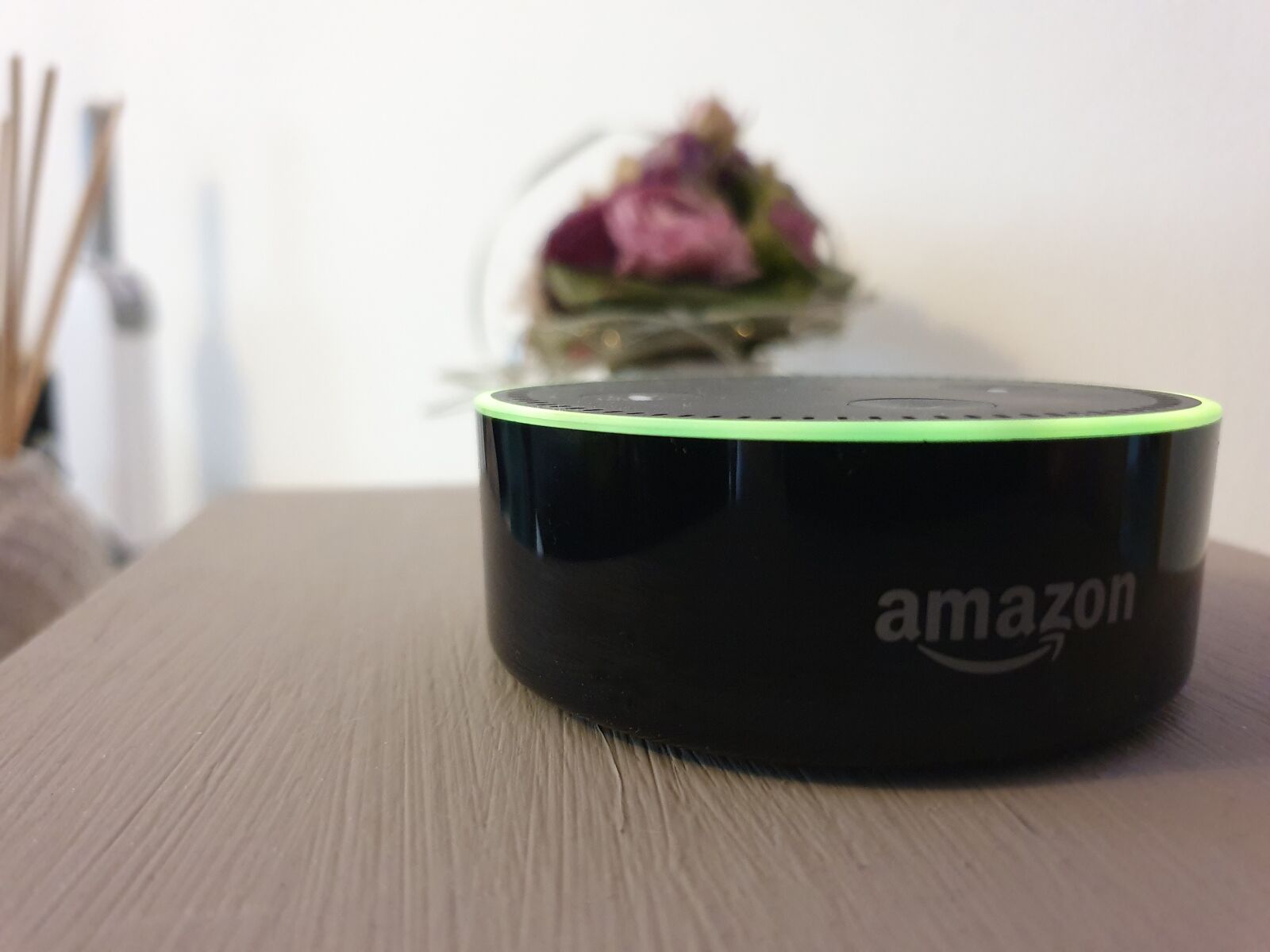 Samsung Galaxy S10 sample photo. Amazon, echo, dot photography