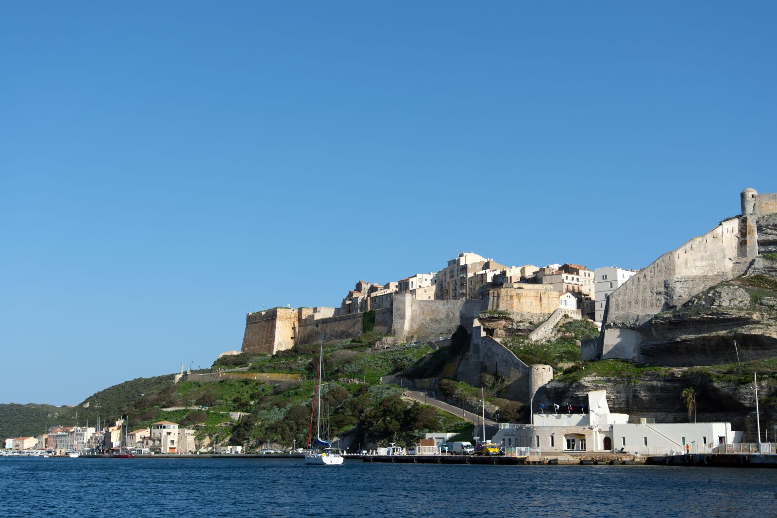 Nikon D600 sample photo. Bonifacio, corsican, citadel photography