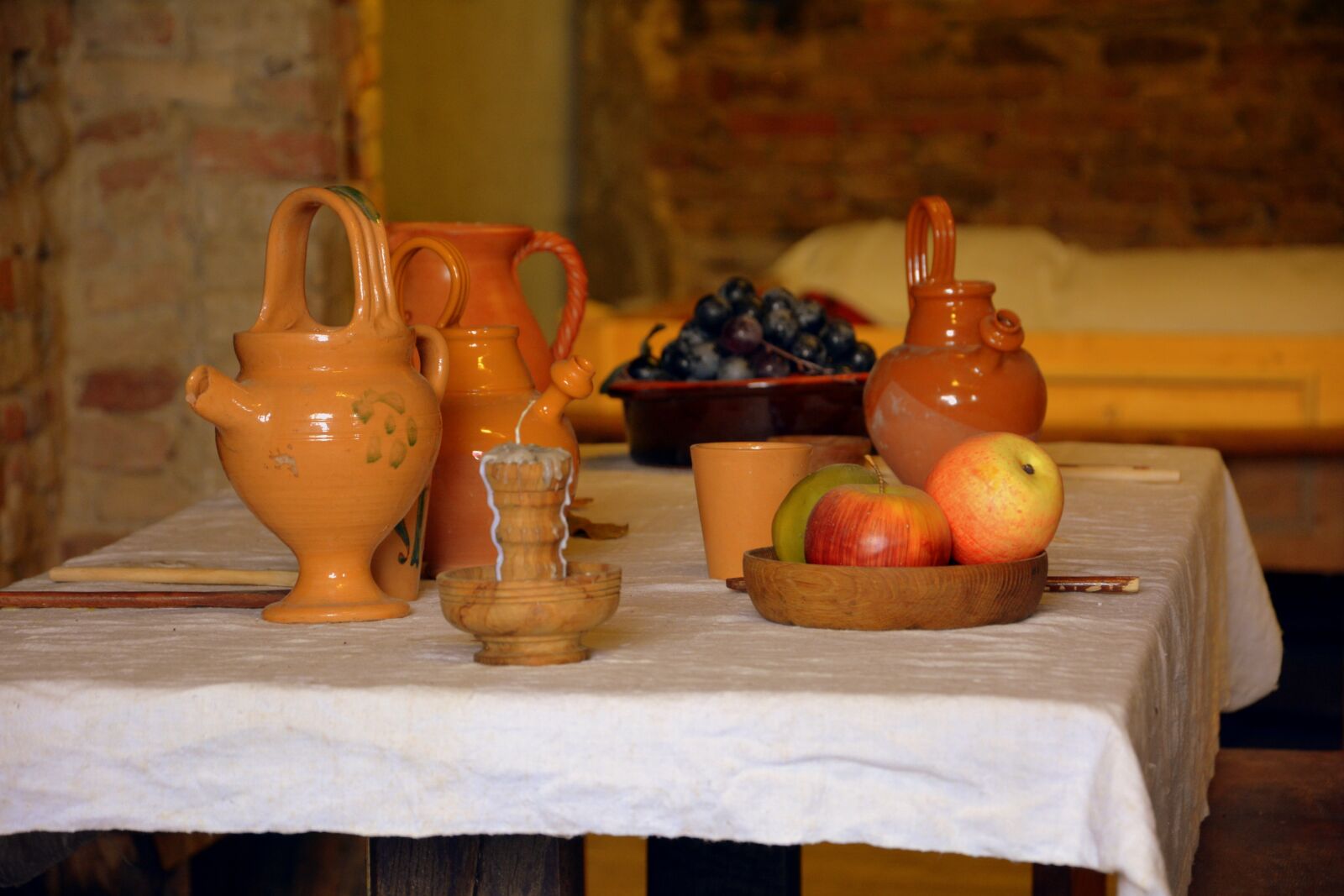 Nikon D7100 sample photo. Table, medieval, items photography