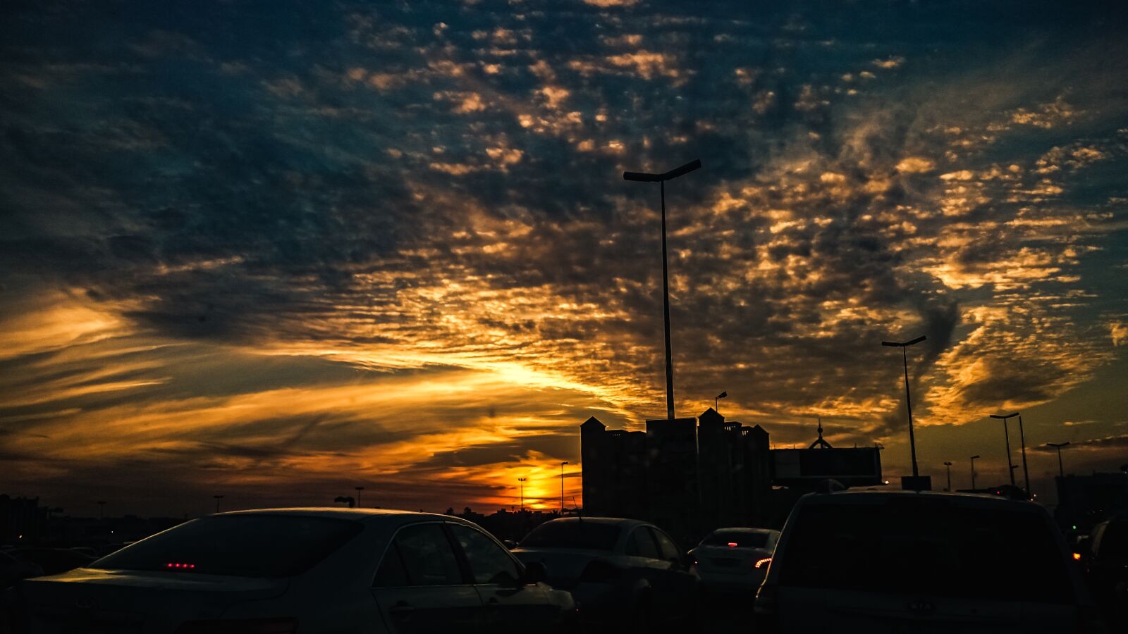 Sony Xperia Z1 sample photo. Sunset, clouds, sky photography