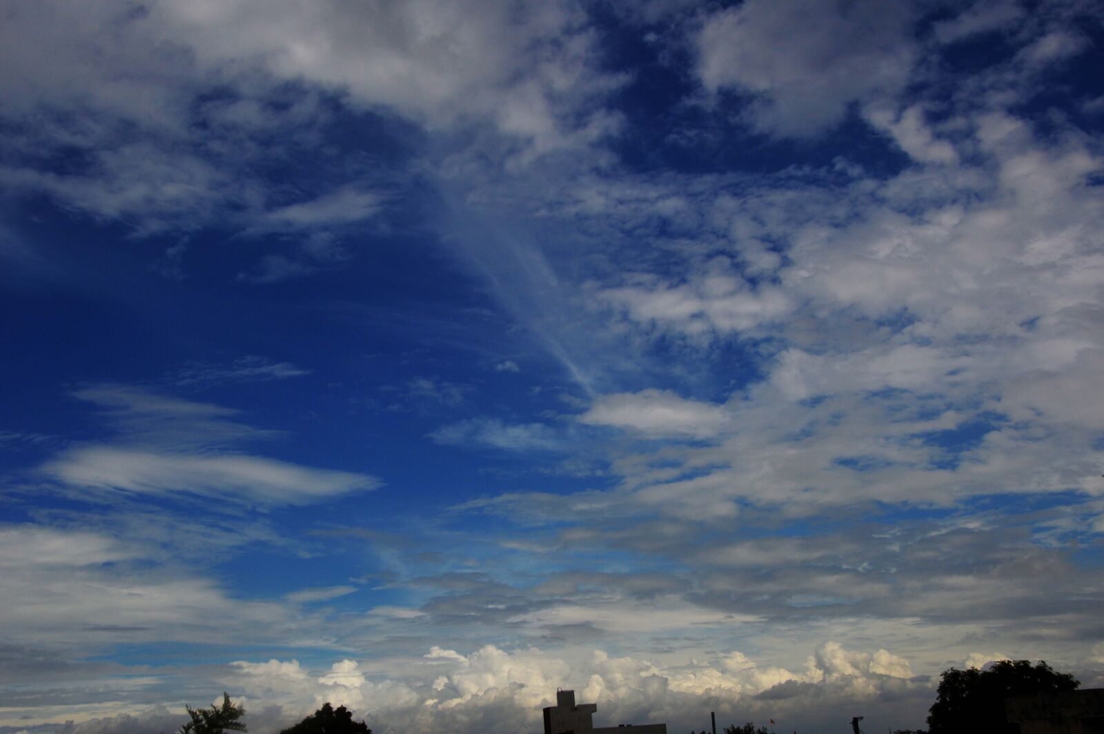 Nikon D3200 sample photo. Cloud, blue sky, clean photography