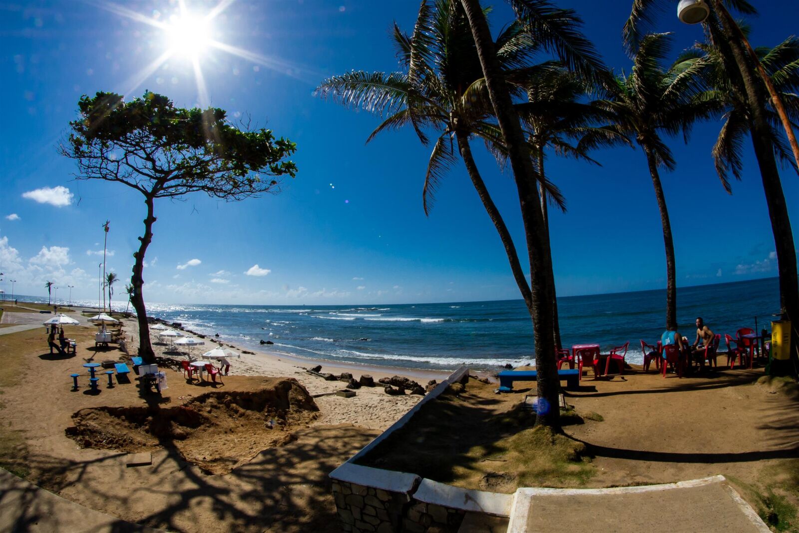 Nikon D3100 sample photo. 8mm, beach, blue, blue photography