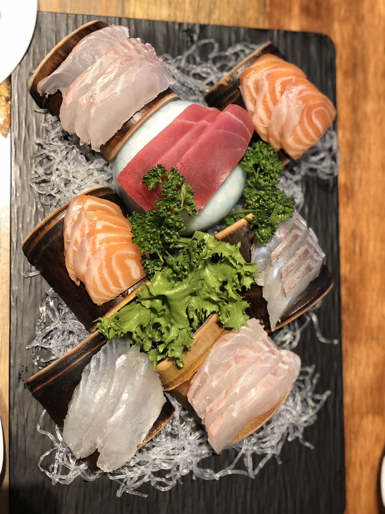 iPhone X back dual camera 6mm f/2.4 sample photo. Sushi, japanese, food photography