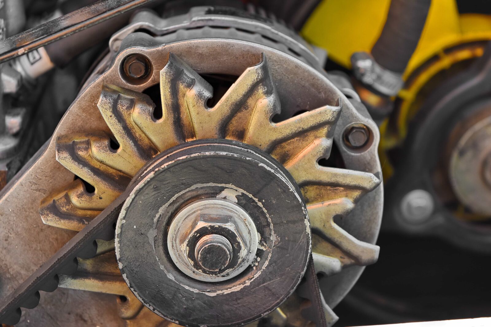 Nikon D5500 sample photo. Engine, wheel, machine, gear photography