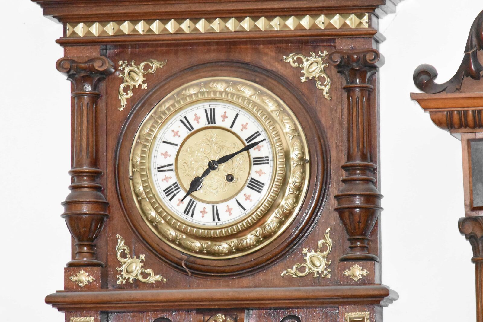 Nikon D5500 sample photo. Analog clock, baroque, handmade photography