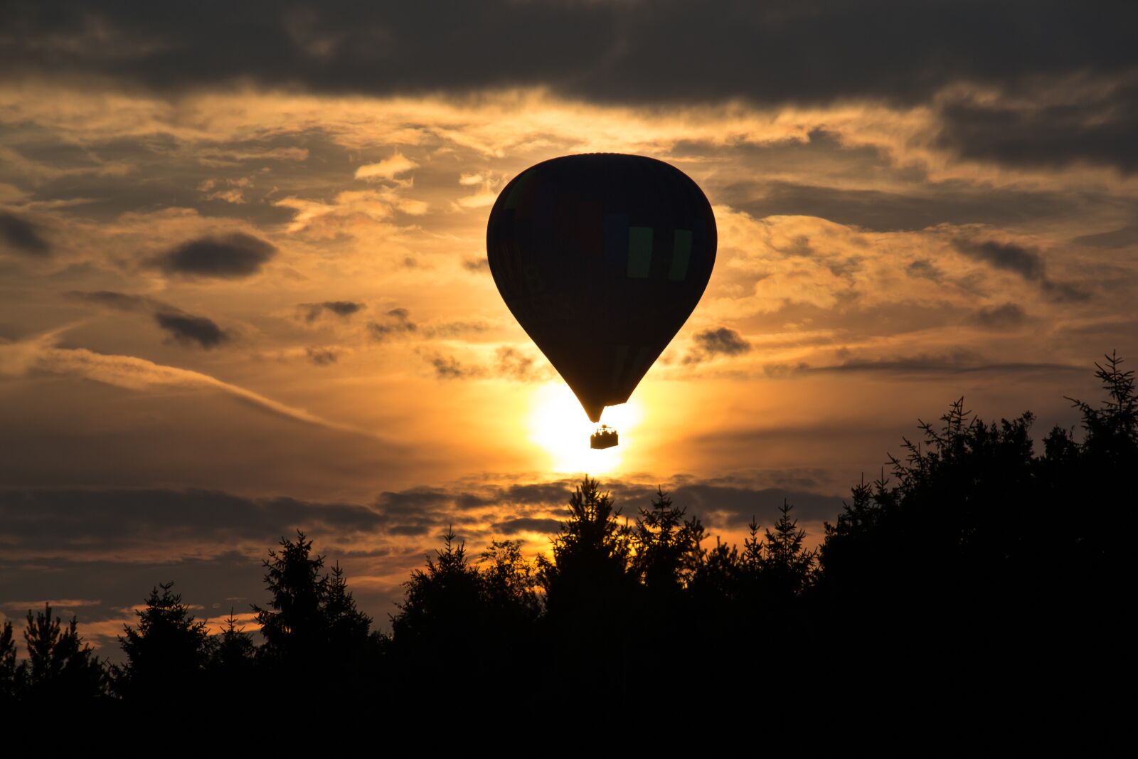 Nikon D3100 sample photo. Balloon flight, balloon, sun photography