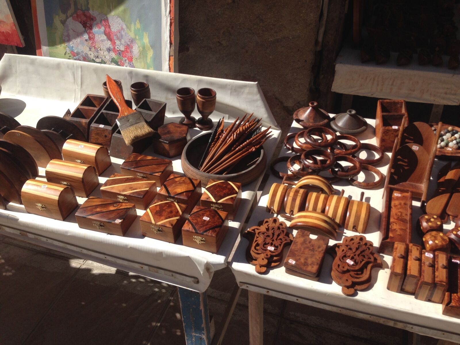 iPhone 5 back camera 4.12mm f/2.4 sample photo. Essaouira, morocco, craft photography
