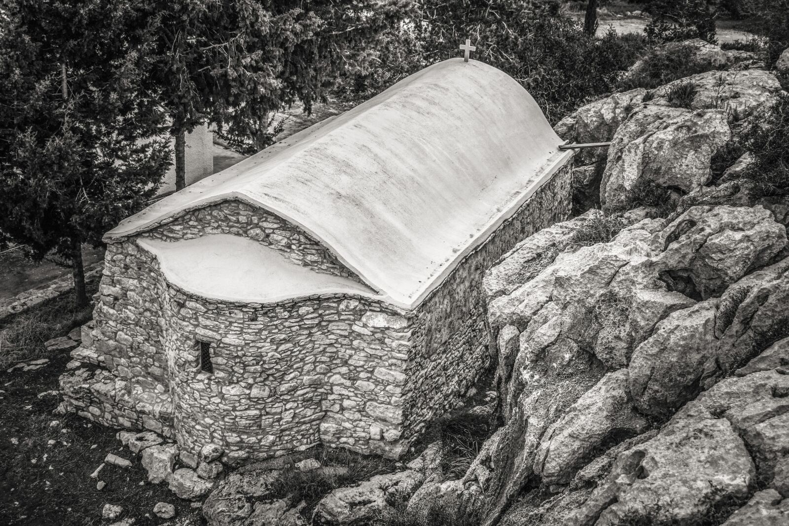 Nikon D3300 sample photo. Chapel, stone, architecture photography