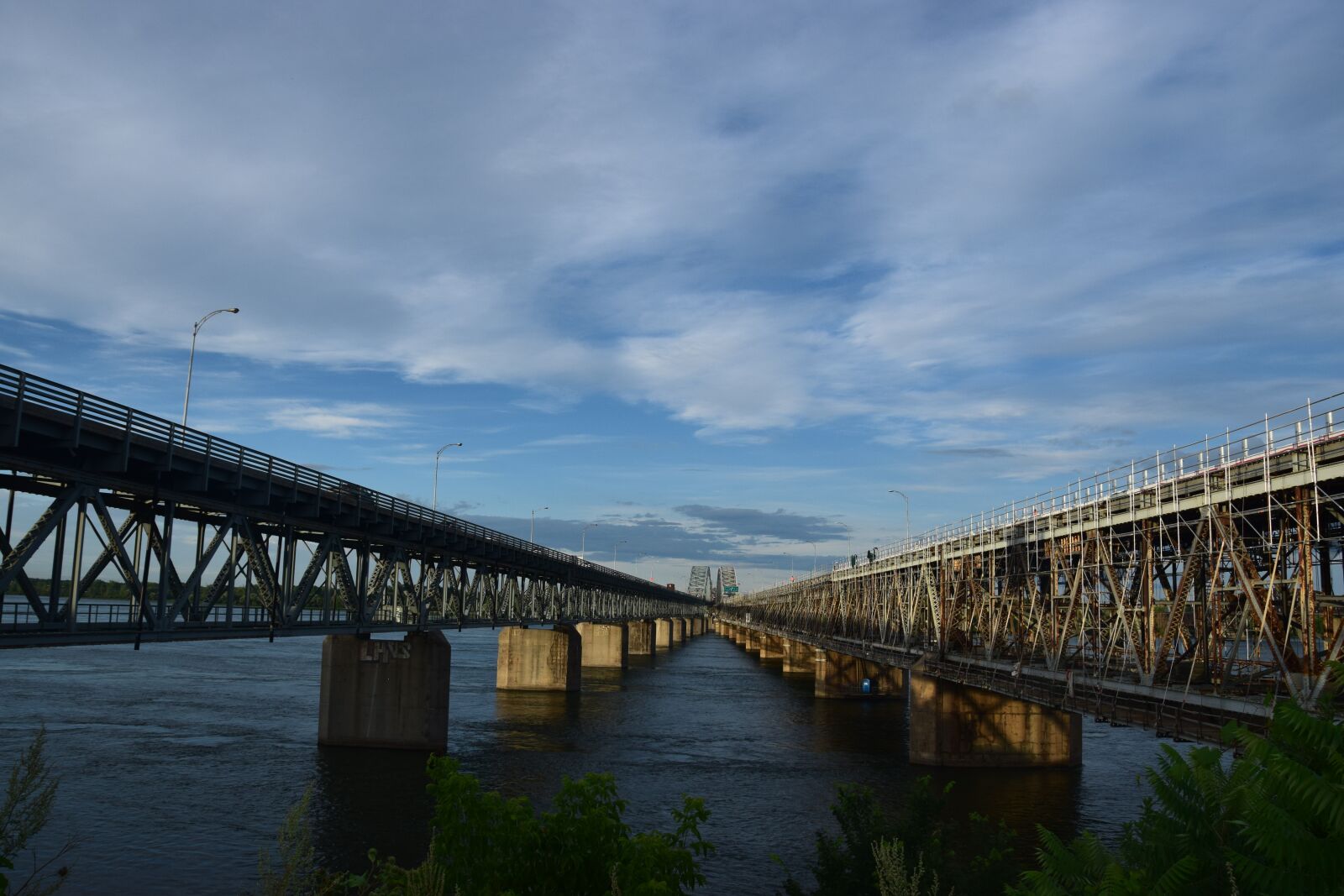 Nikon D5300 sample photo. Bridge, sky, lake photography