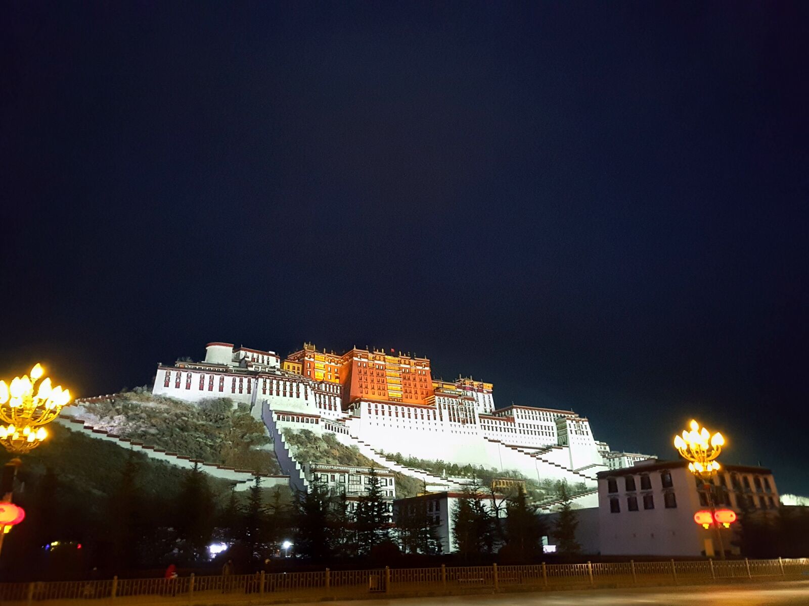 Meizu PRO 6 Plus sample photo. The potala palace, night photography