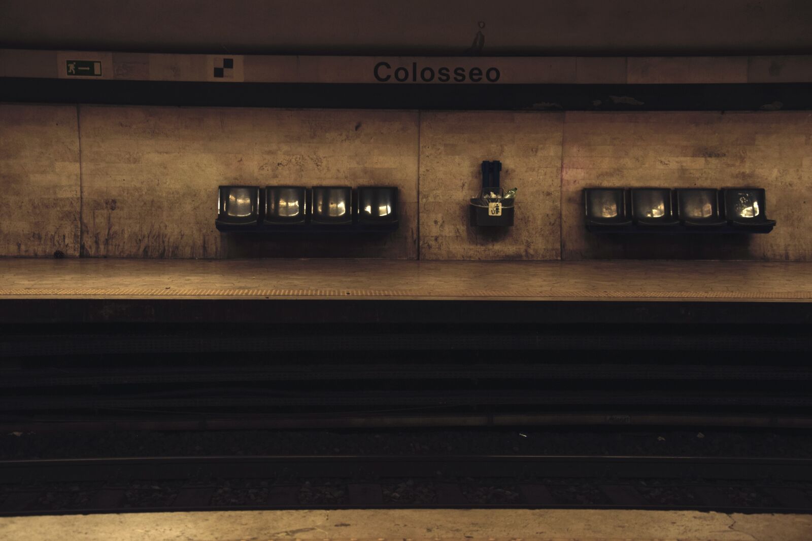 Nikon D3300 sample photo. Rome, colosseum, metro photography