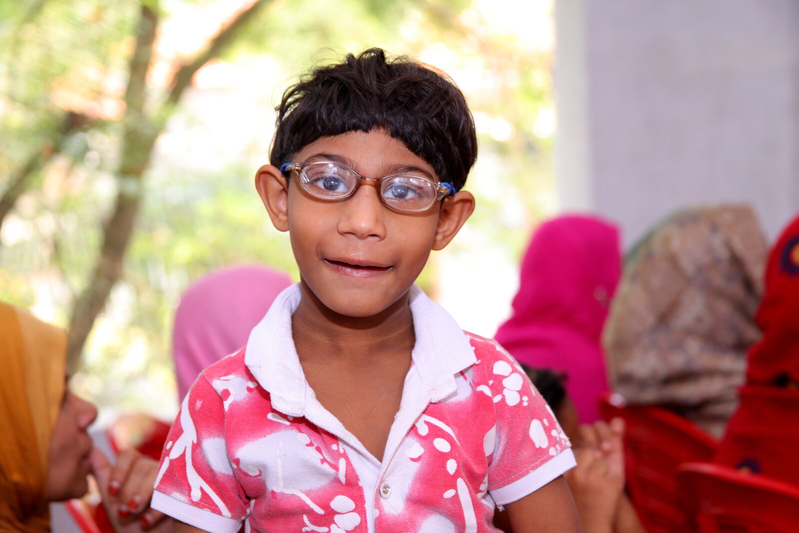 Canon EOS 5D Mark II sample photo. Autism kid, kid, face photography