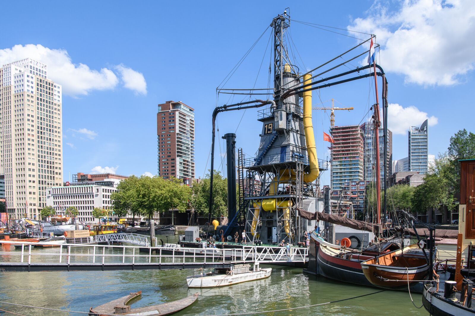 Nikon D850 sample photo. Rotterdam, city, port photography