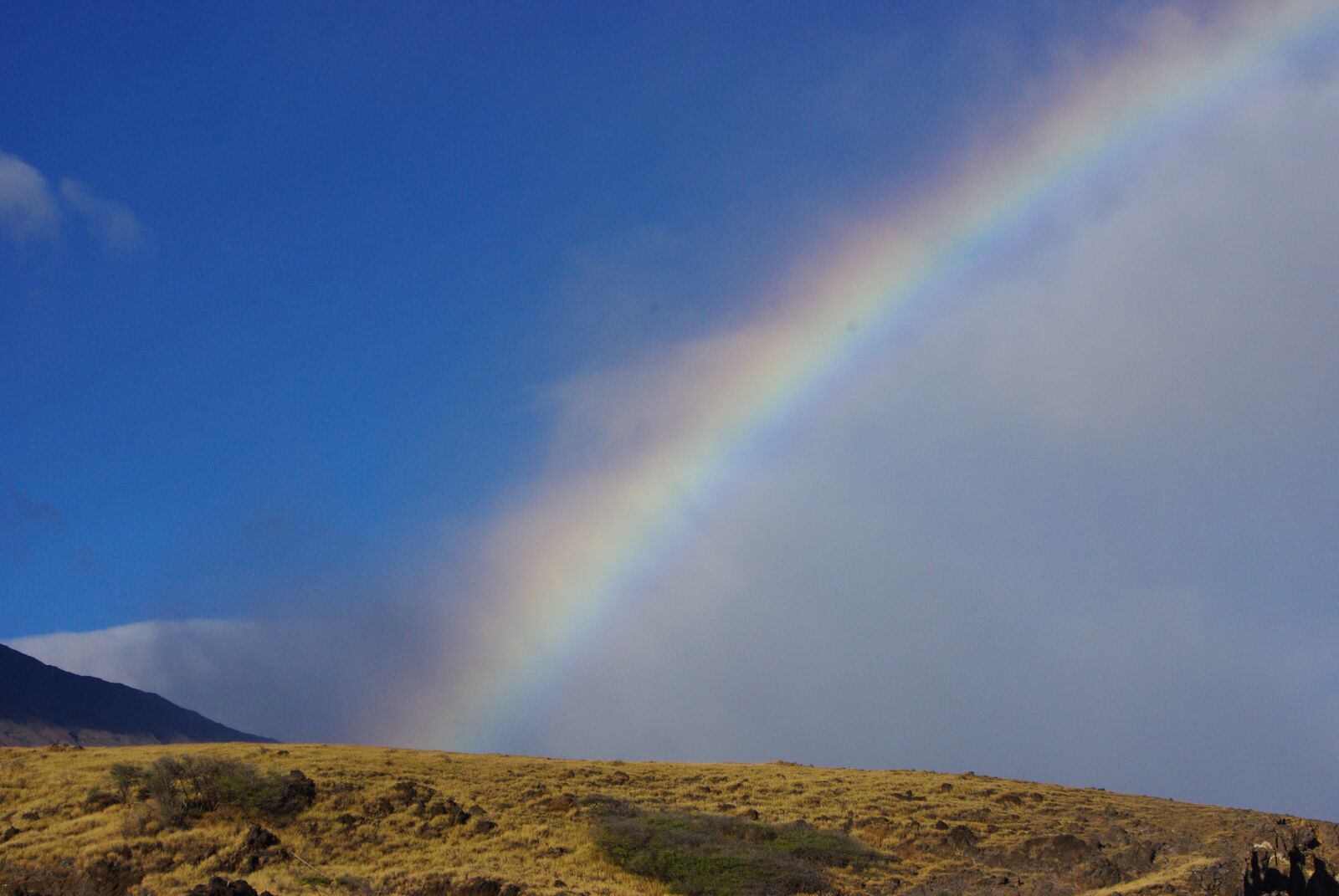 Pentax K-m (K2000) sample photo. Scenery, hawaii, rainbow photography