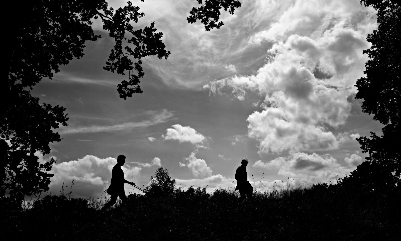 Sony Cyber-shot DSC-RX100 sample photo. Silhouette, people silhouettes, sky photography