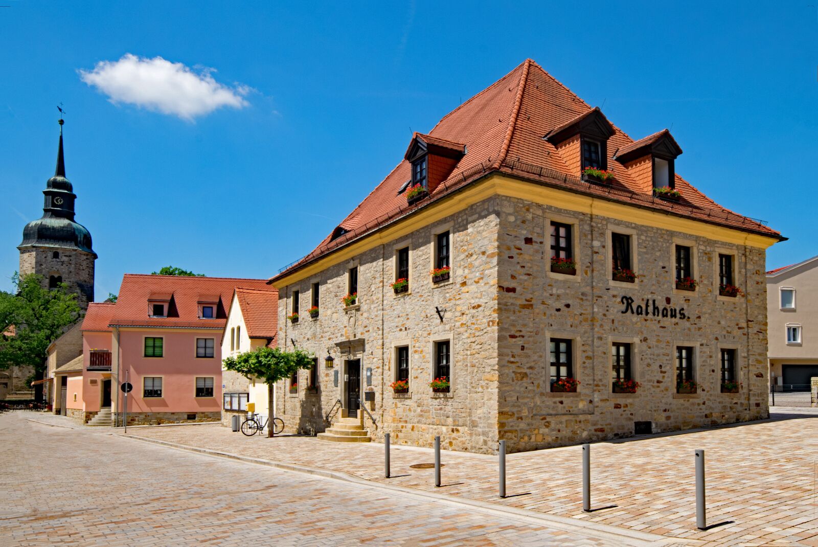 Nikon D5300 sample photo. Town hall, bad lauchst photography