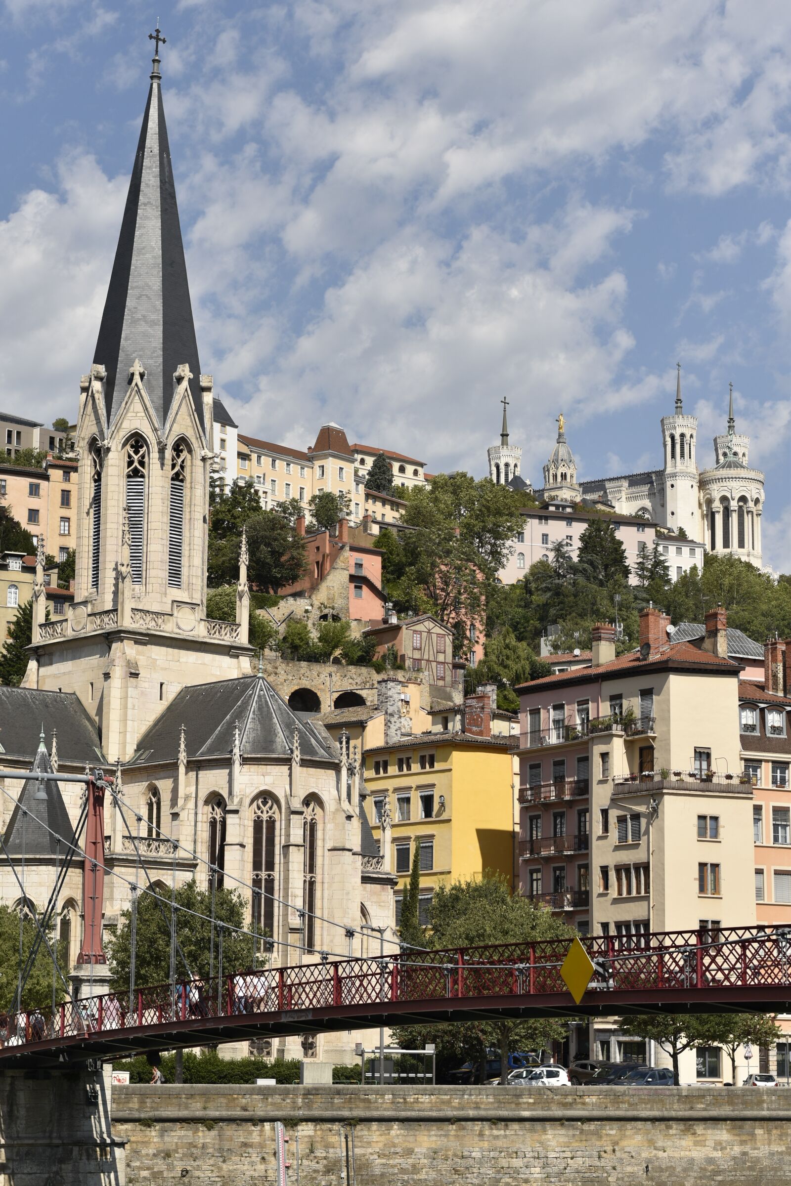 Nikon D3500 sample photo. Lyon, bridge, france photography