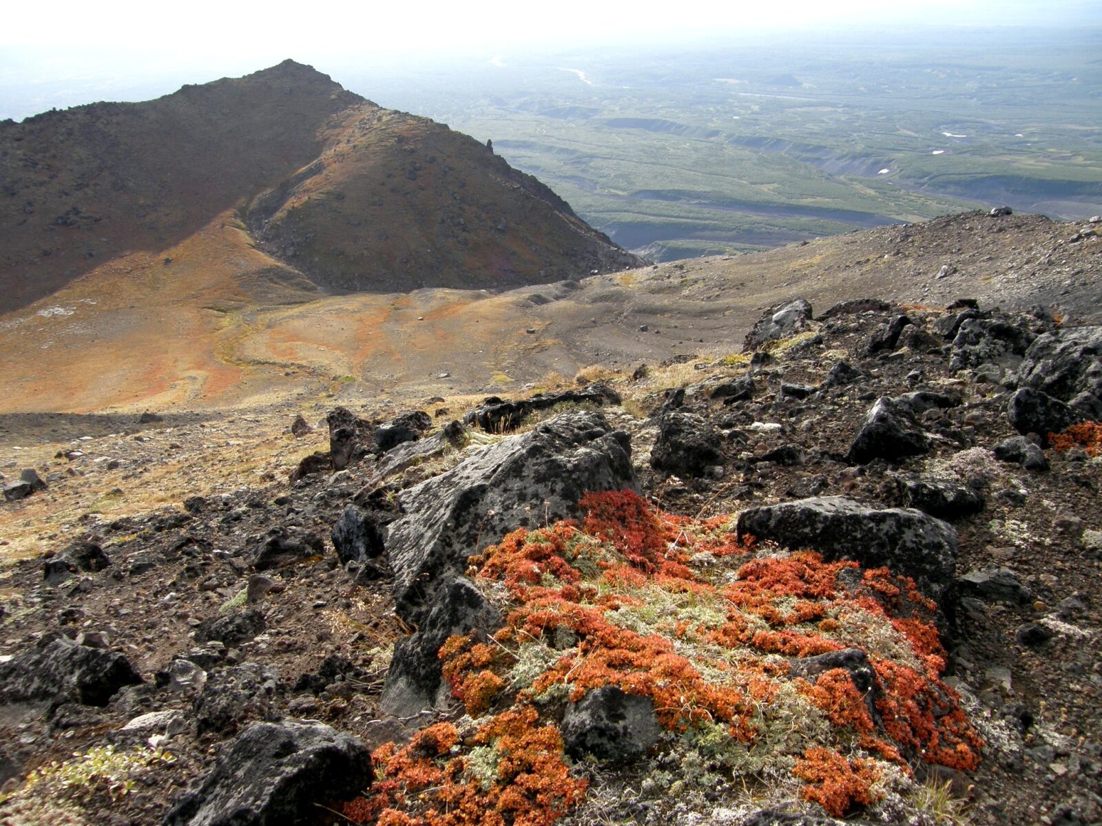 Olympus SP550UZ sample photo. Autumn, mountains, volcano photography