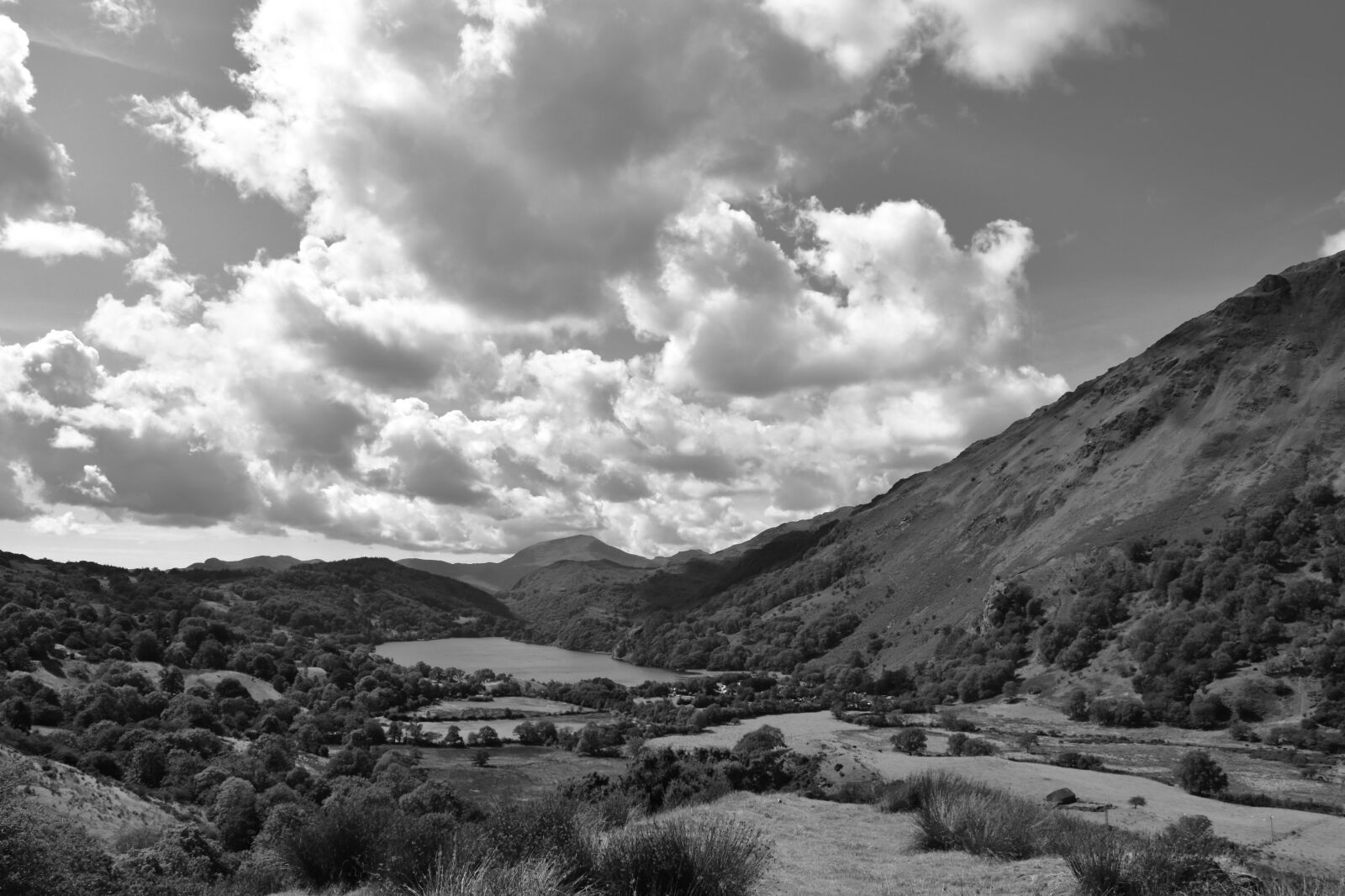 Nikon D5600 sample photo. Black white, mountains, landscape photography