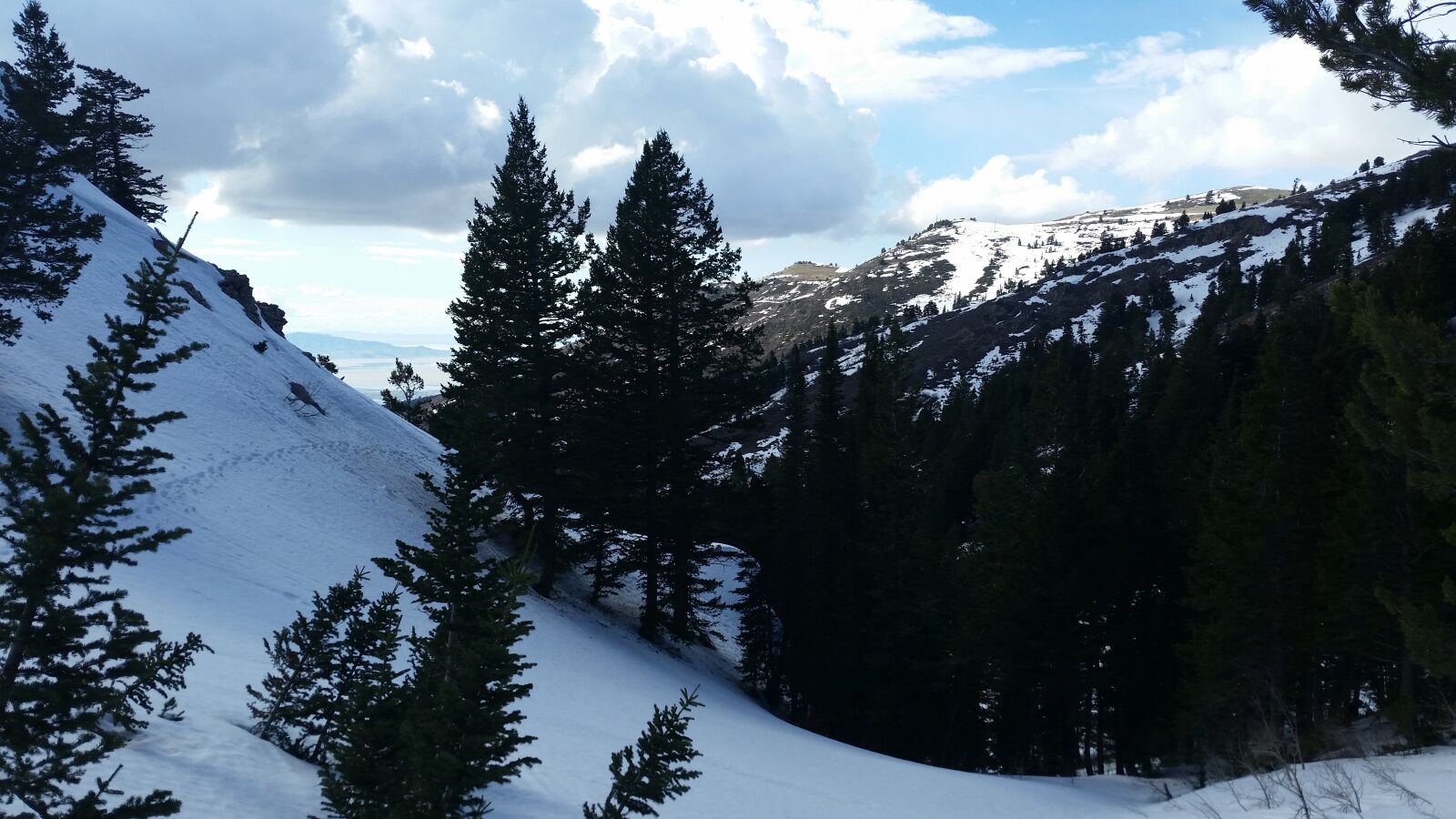 Samsung Galaxy S5 sample photo. Sky, snow, winter photography