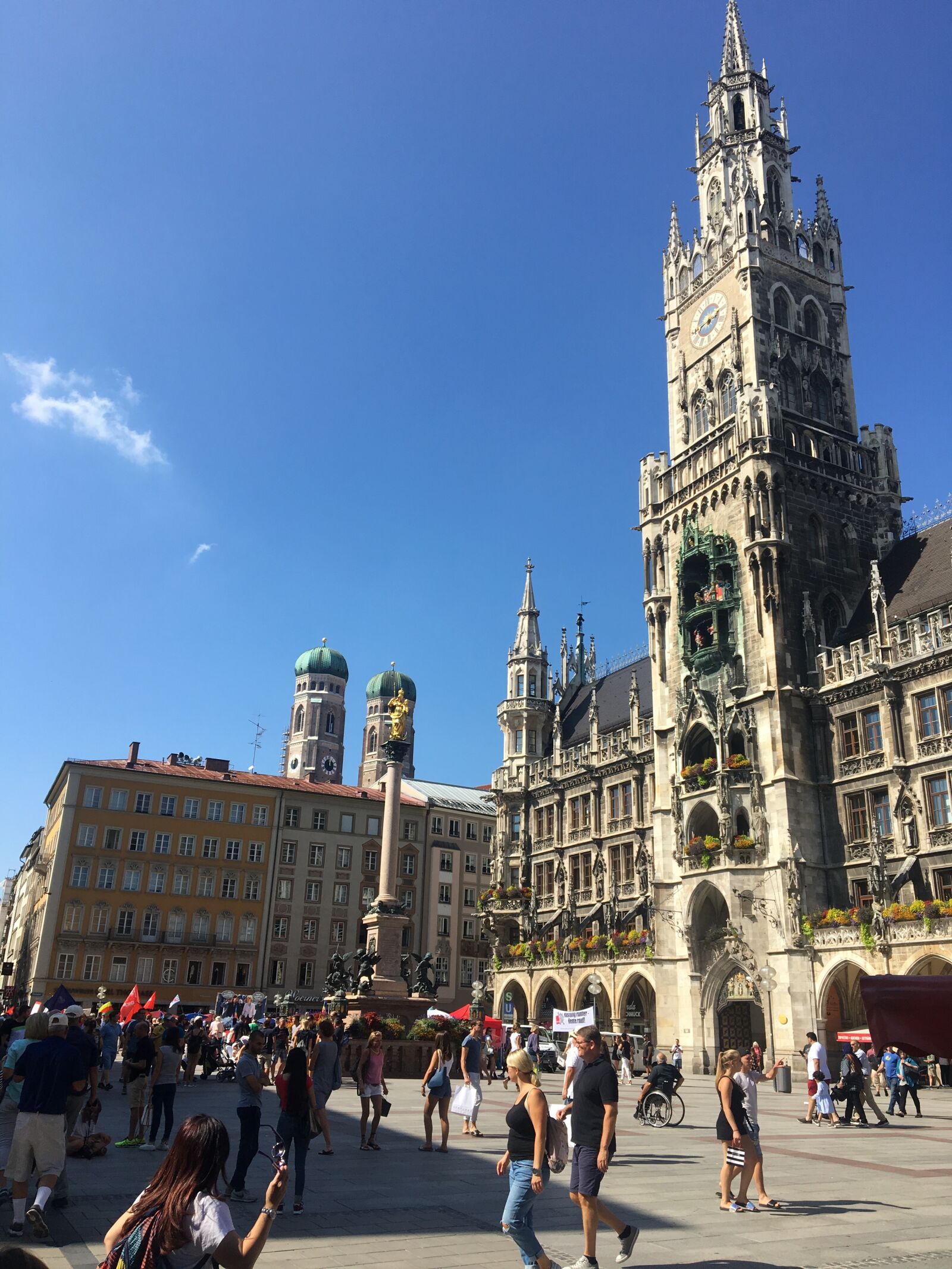 Apple iPhone 6s sample photo. Munich, city, state capital photography