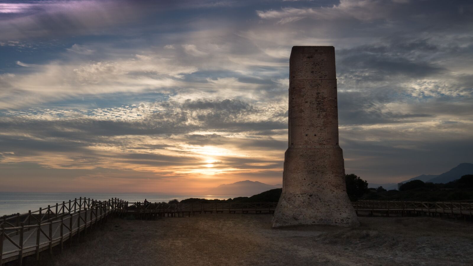 Olympus OM-D E-M5 II sample photo. Sunset, cabopino, marbella photography