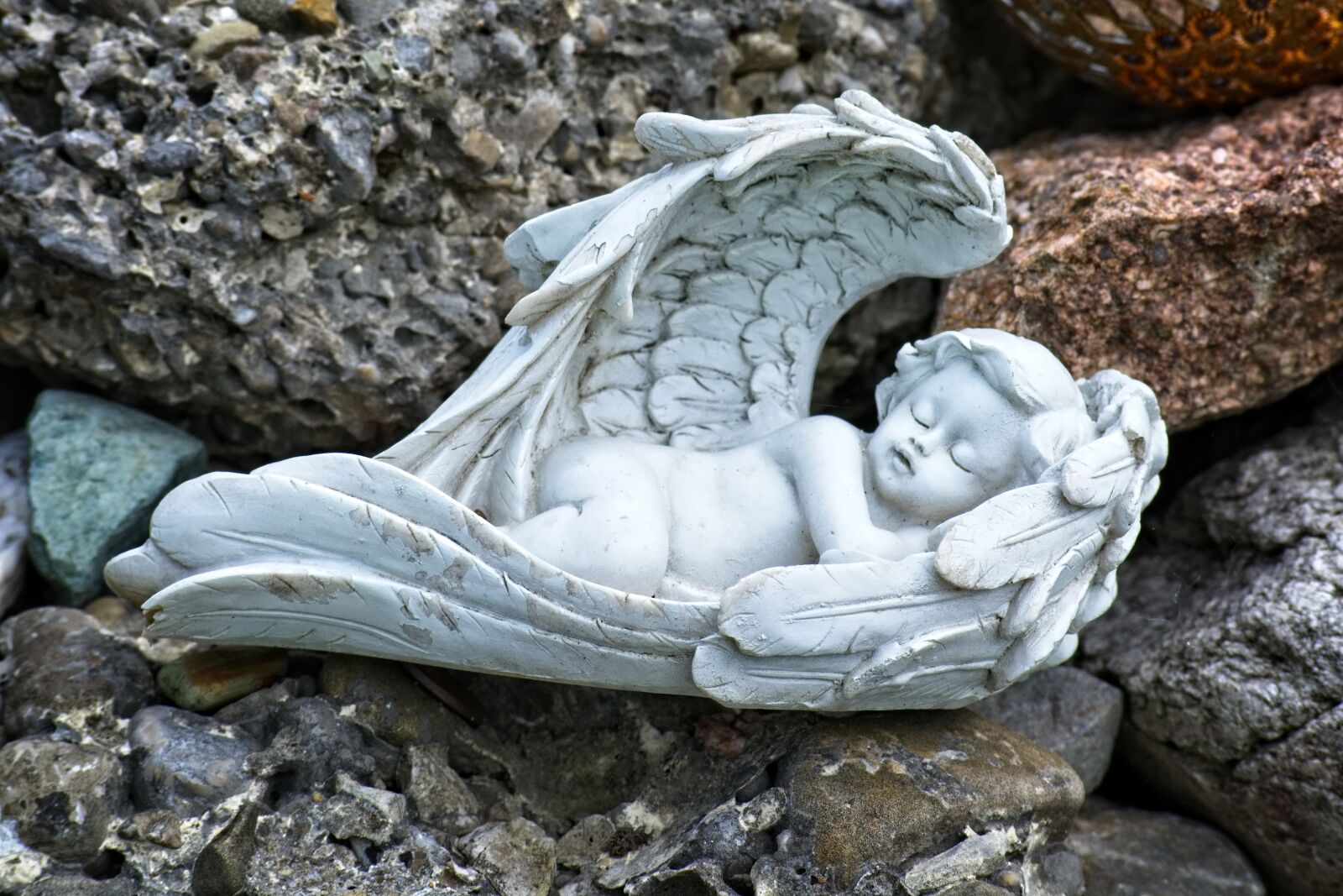 Nikon D7100 sample photo. Angel, figure, sculpture photography