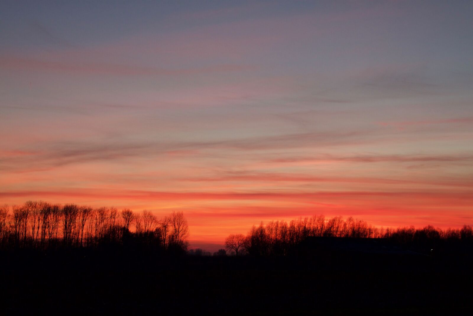 Canon EOS 500D (EOS Rebel T1i / EOS Kiss X3) sample photo. Sunset, evening, horizon photography