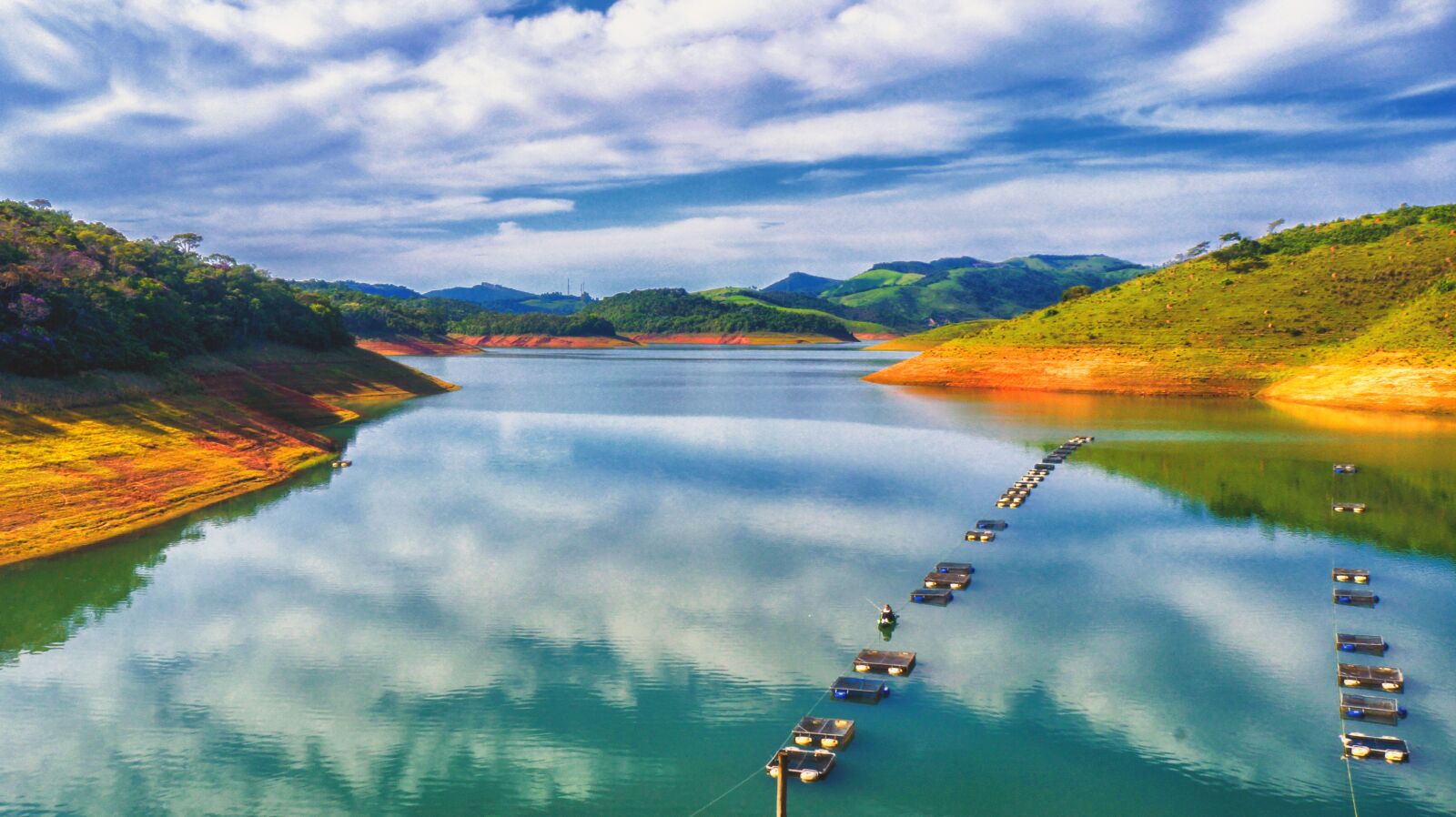 Sony Alpha a3000 + Sony E 18-55mm F3.5-5.6 OSS sample photo. Water, dam, brazil photography