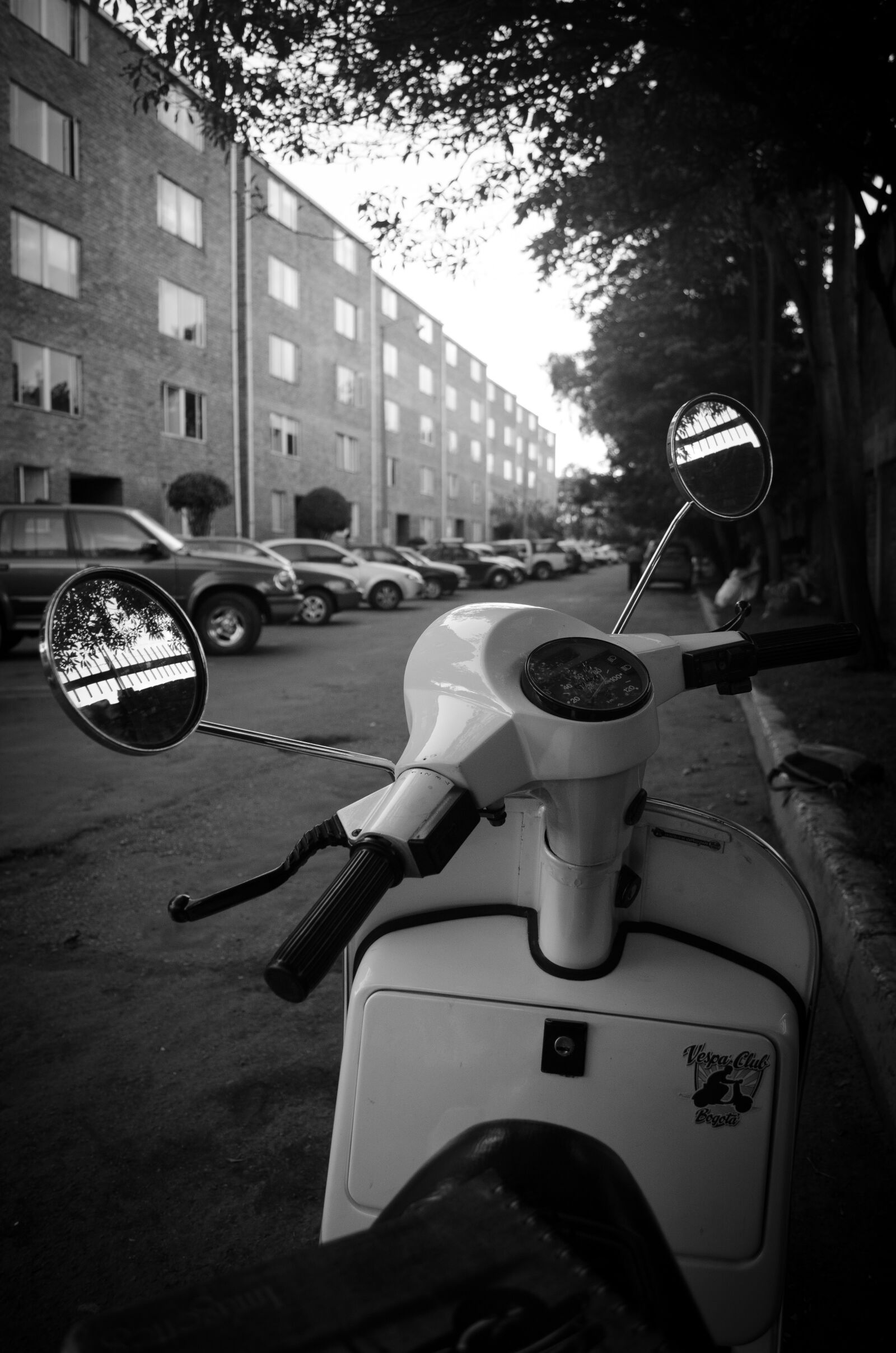 Nikon D5100 sample photo. Scooter, moto, old photography