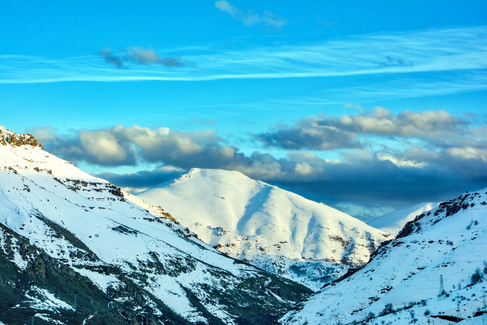 Nikon D7100 sample photo. Snow, mountain, forest photography