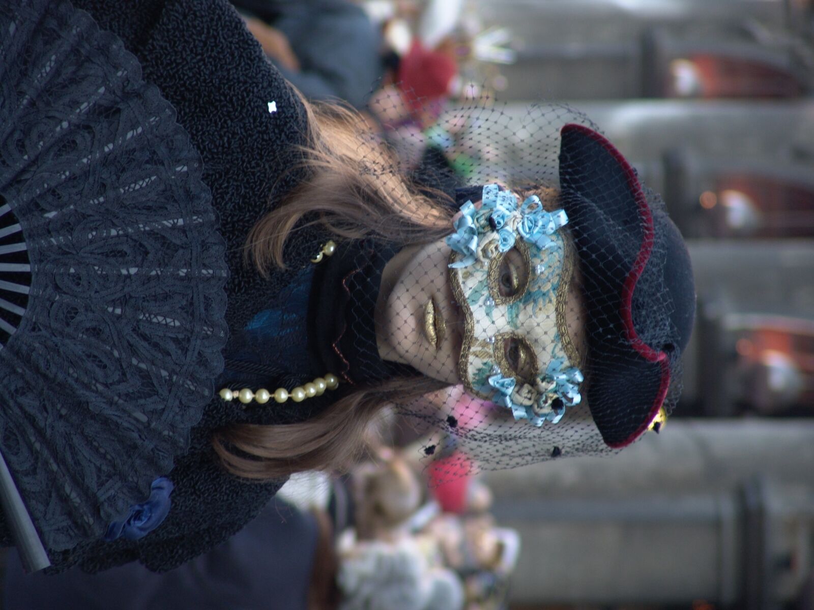 Sony DSC-F828 sample photo. Venice, italy, carnival photography