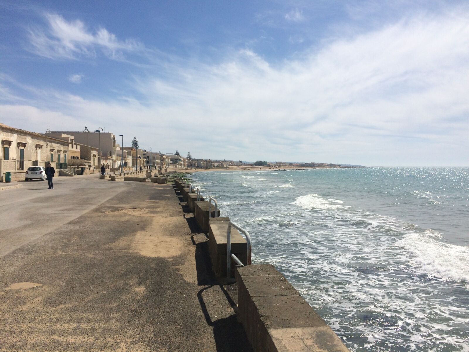 iPhone 5s back camera 4.15mm f/2.2 sample photo. Donna lucata, sicily, sea photography
