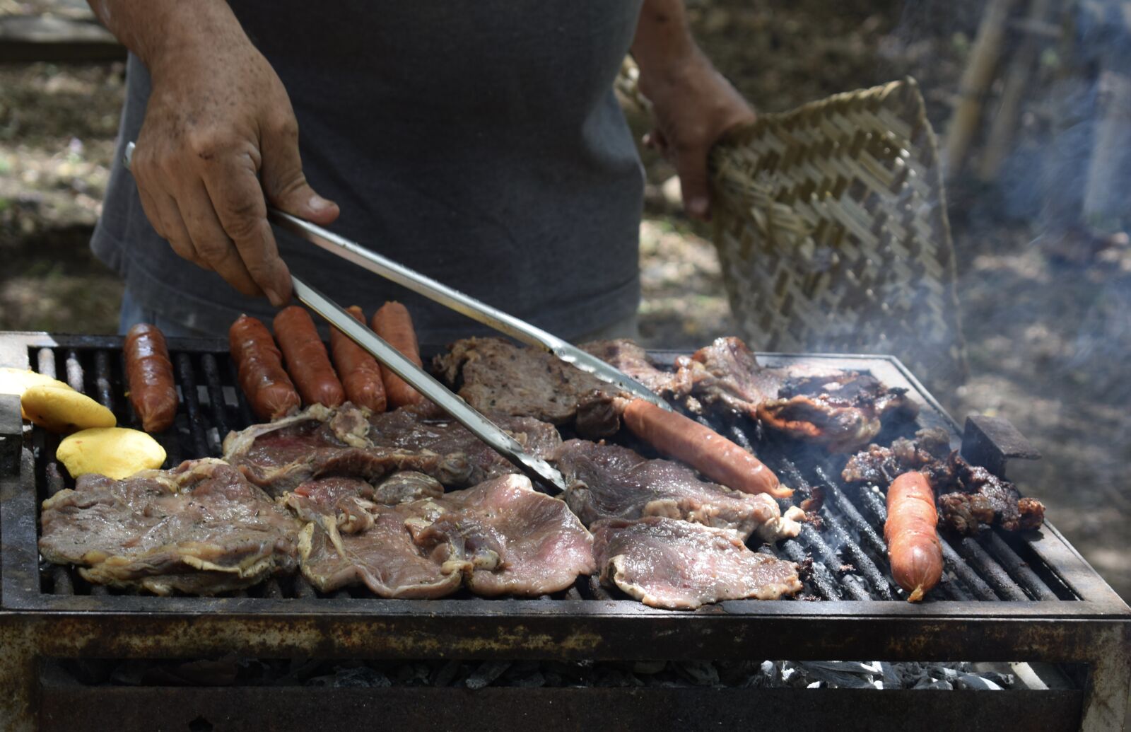 Nikon D5300 sample photo. Barbecue, meat, roast photography